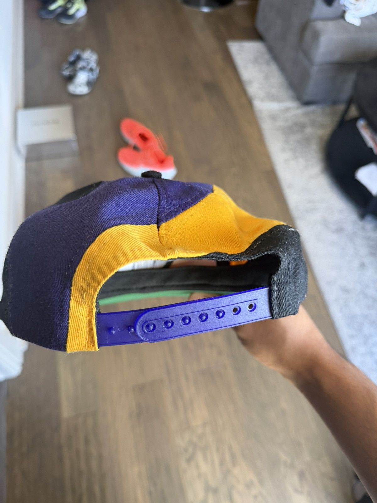 Vintage Vintage Los Angeles Lakers Snapback black Size ONE SIZE - 3 Thumbnail