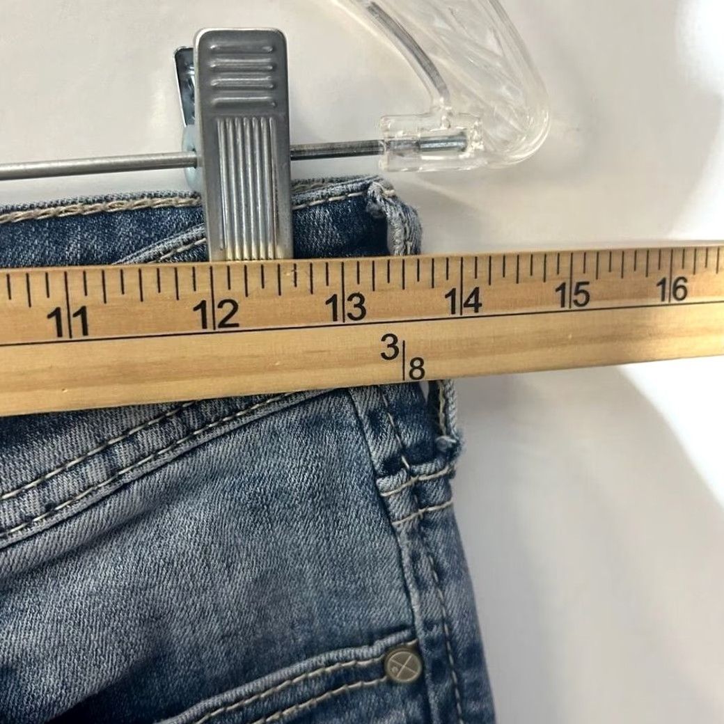 Vintage Departwest Trouper Skinny Jeans Mens 26R Blue Medium Wash Denim Jeans Slim Fit 5-Pocket Size US 26 / EU 42 - 6 Thumbnail