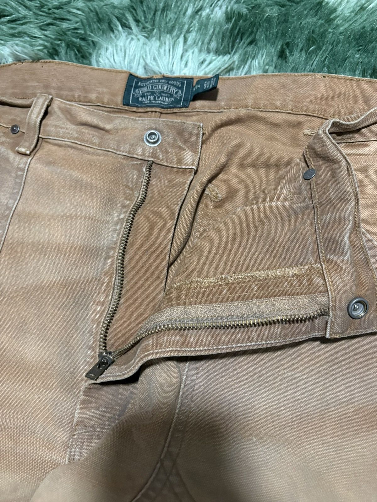 Polo Ralph Lauren Polo Country Straight-Leg Distressed Carpenter Trousers Size US 36 / EU 52 - 8 Thumbnail