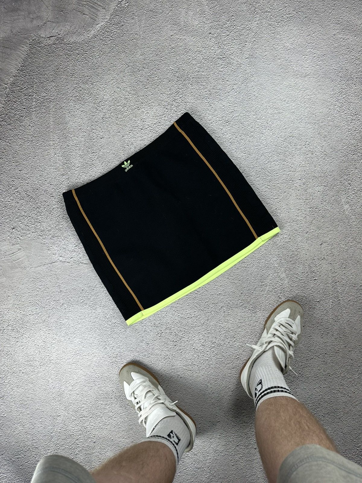 Vintage Adidas Ivy Park Knit Skirt Y2K Old Money Style