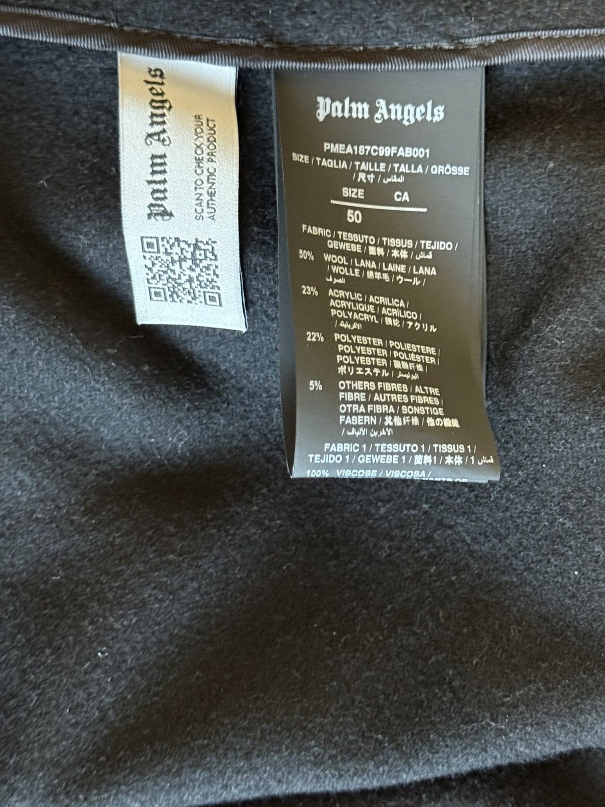 Palm Angels Palm Angels Curved Logo Coat Size US M / EU 48-50 / 2 - 3 Thumbnail