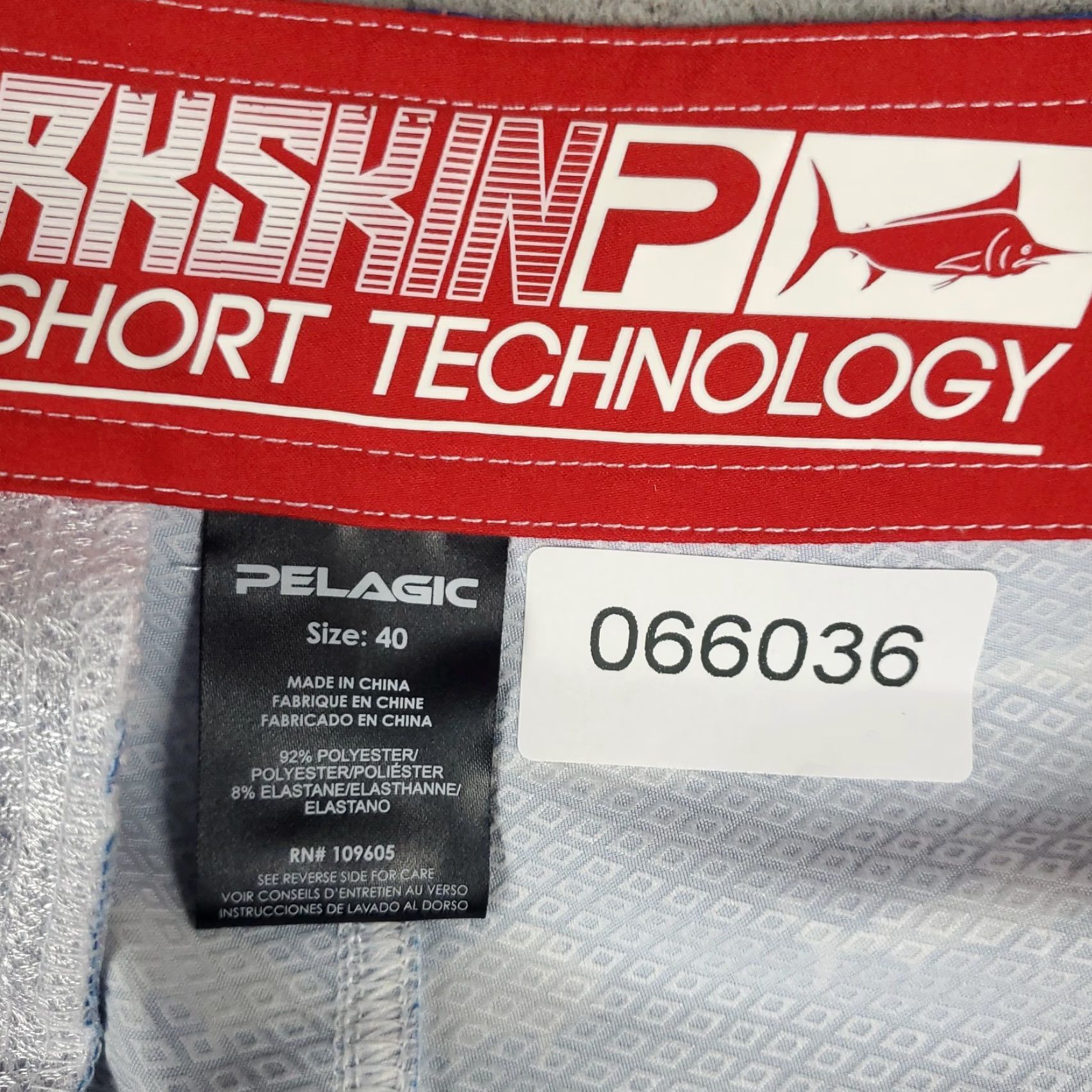 Vintage PELAGIC Mens 40 Blue Red USA Flag Striped Board Shorts Swim Trunks Surf Shorts Size US 40 / EU 56 - 8 Thumbnail
