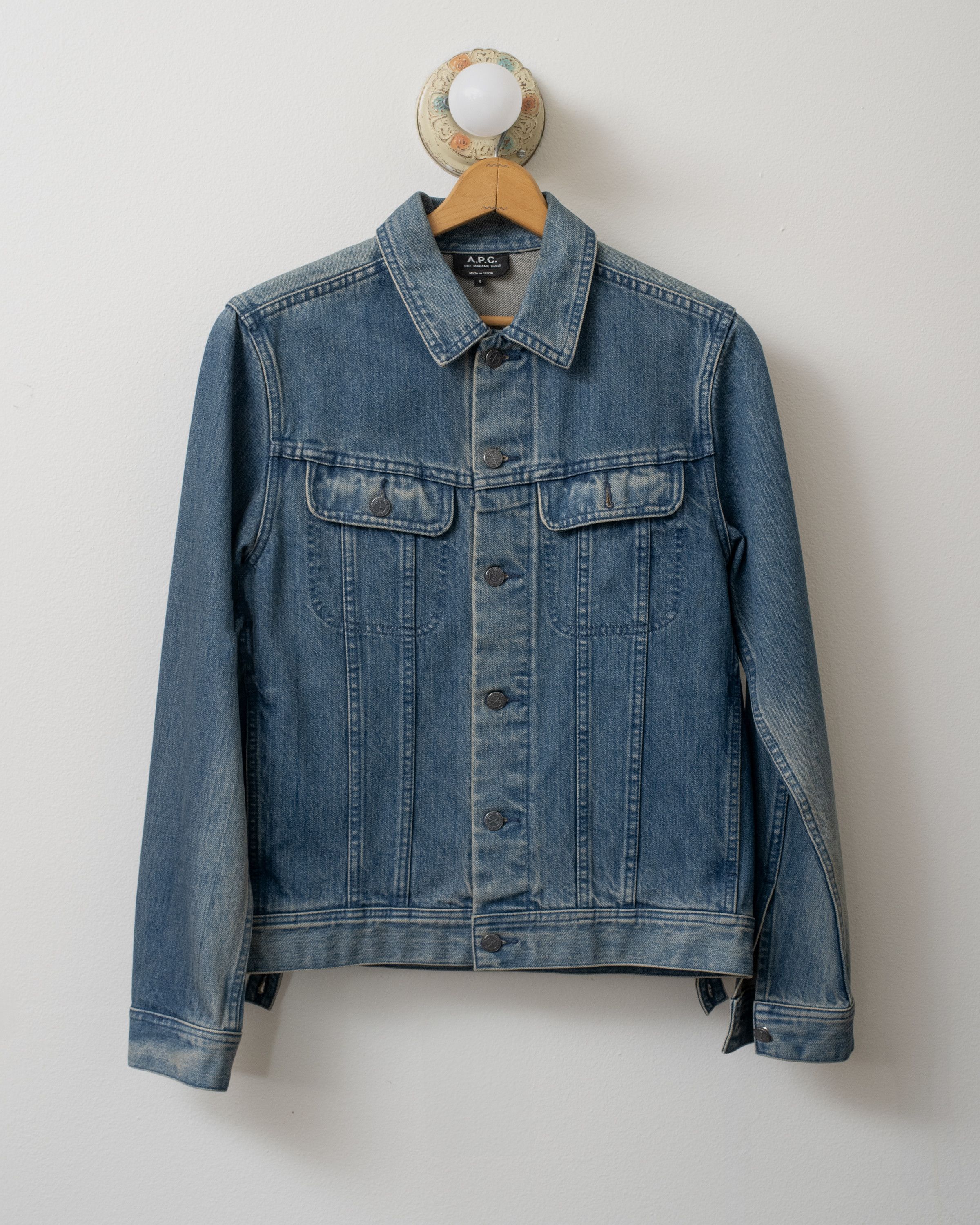 A.P.C. APC Classic Denim jacket Size US S / EU 44-46 / 1 - 1 Thumbnail