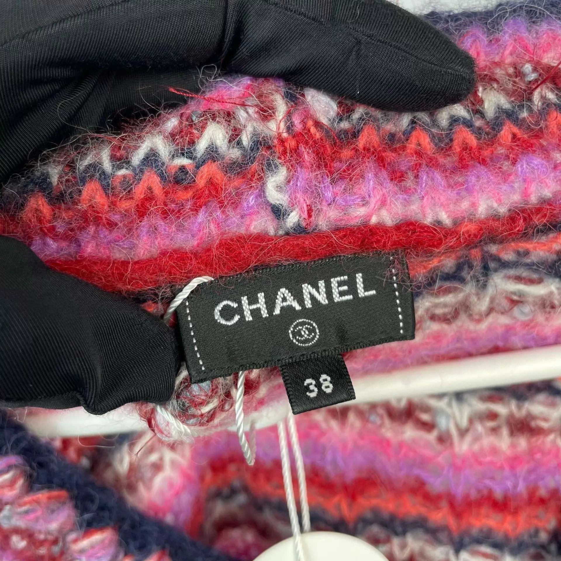 Chanel Chanel 97 New Women's Pink Purple Sweater 38 Size S / US 4 / IT 40 - 3 Thumbnail