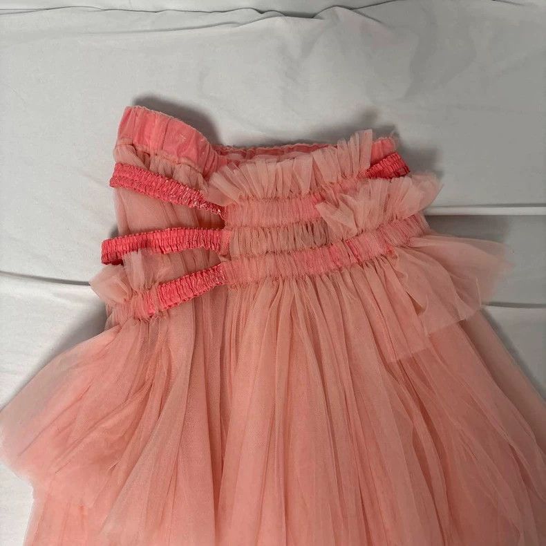 Comme des Garcons Comme des Garcons size S Pink retro yarn yarn overskirt Size 23" - 3 Thumbnail