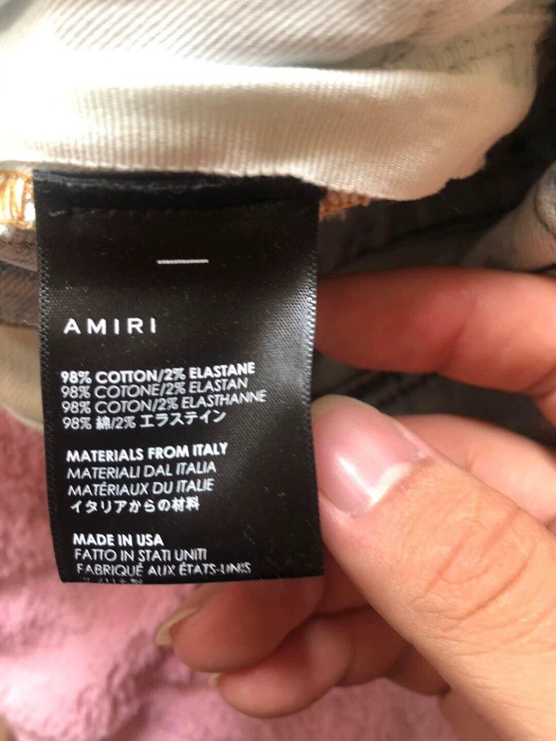Amiri Amiri new diamond jeans Size US 31 - 3 Thumbnail