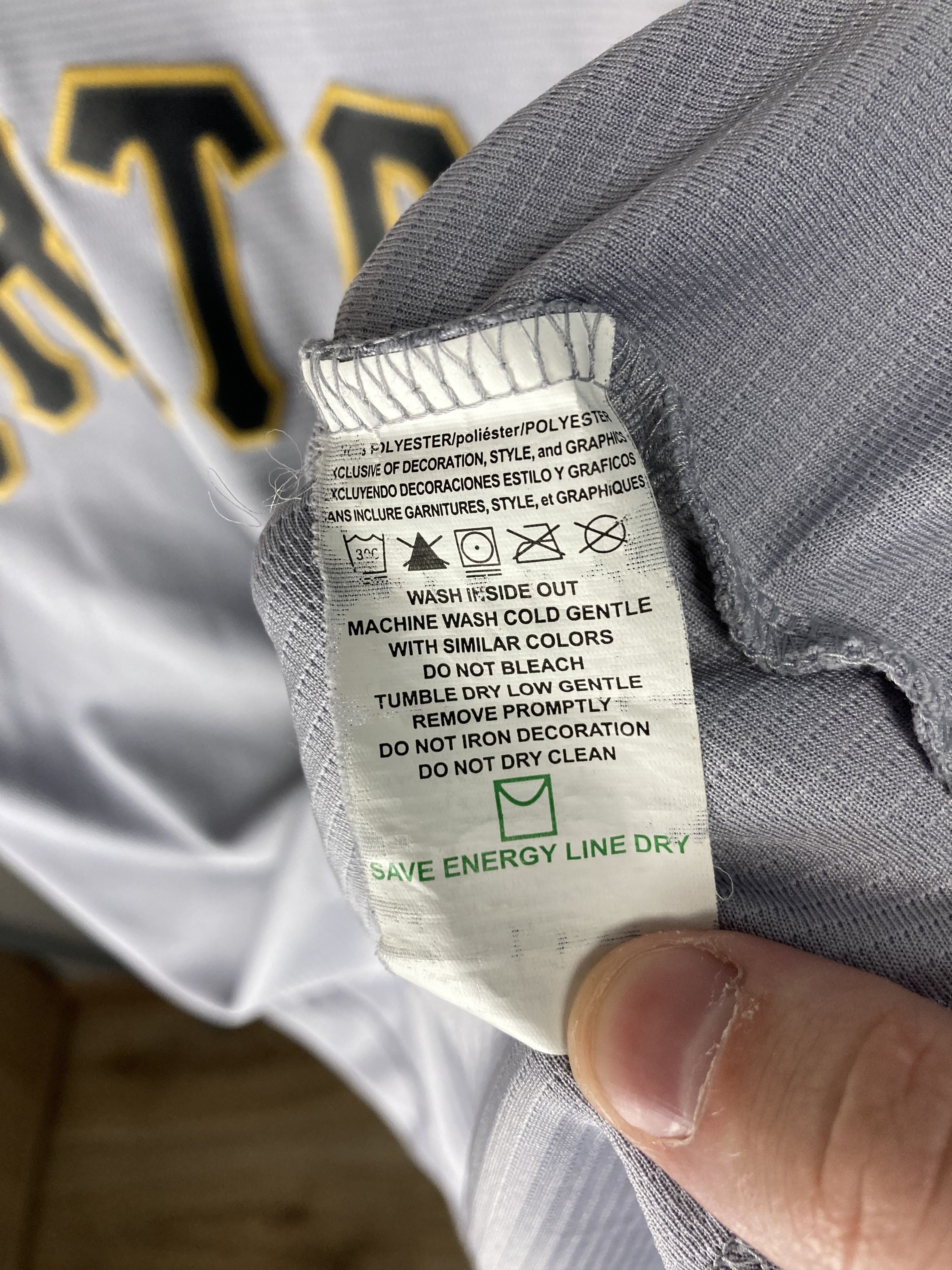 MLB Majestic Pittsburgh Pirates Baseball MLB Jersey T Shirt Size US L / EU 52-54 / 3 - 9 Thumbnail
