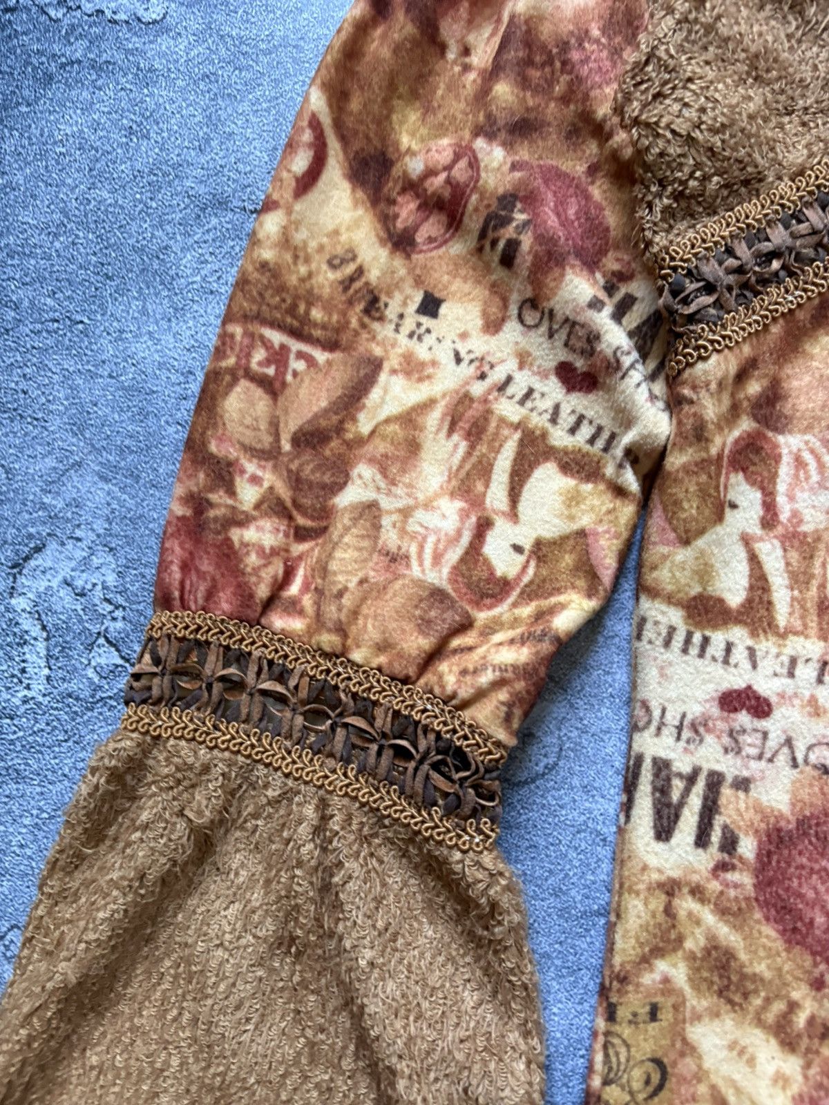 Jean Paul Gaultier Jean Paul Gaultier Vibe Y2K Grunge Fairy Bell Sleeve Top Size M / US 6-8 / IT 42-44 - 9 Thumbnail