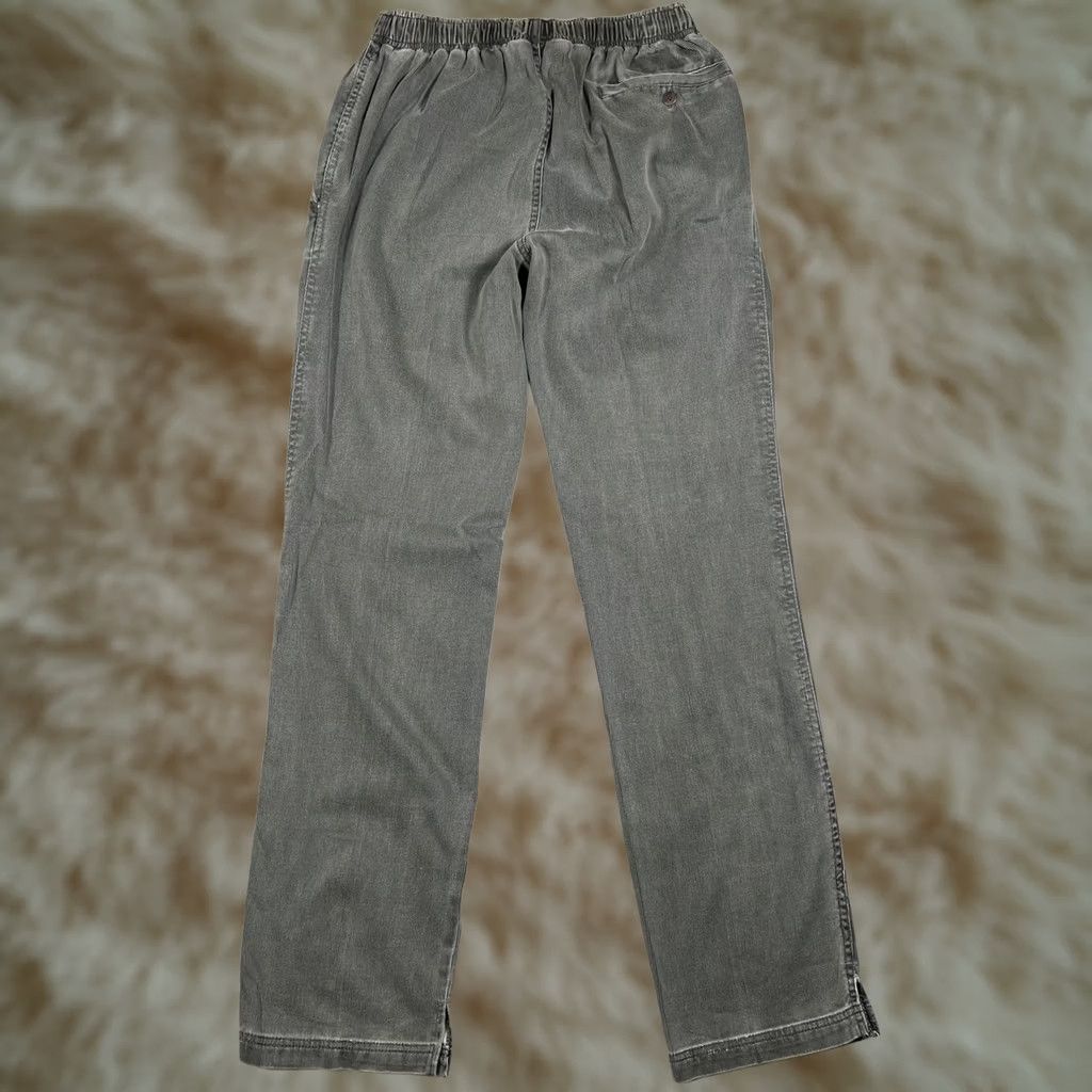 The Territory Ahead The Territory Ahead Men Small Gray Corduroy Pants Elastic Waist Drawstring Size US 29 - 1 Thumbnail