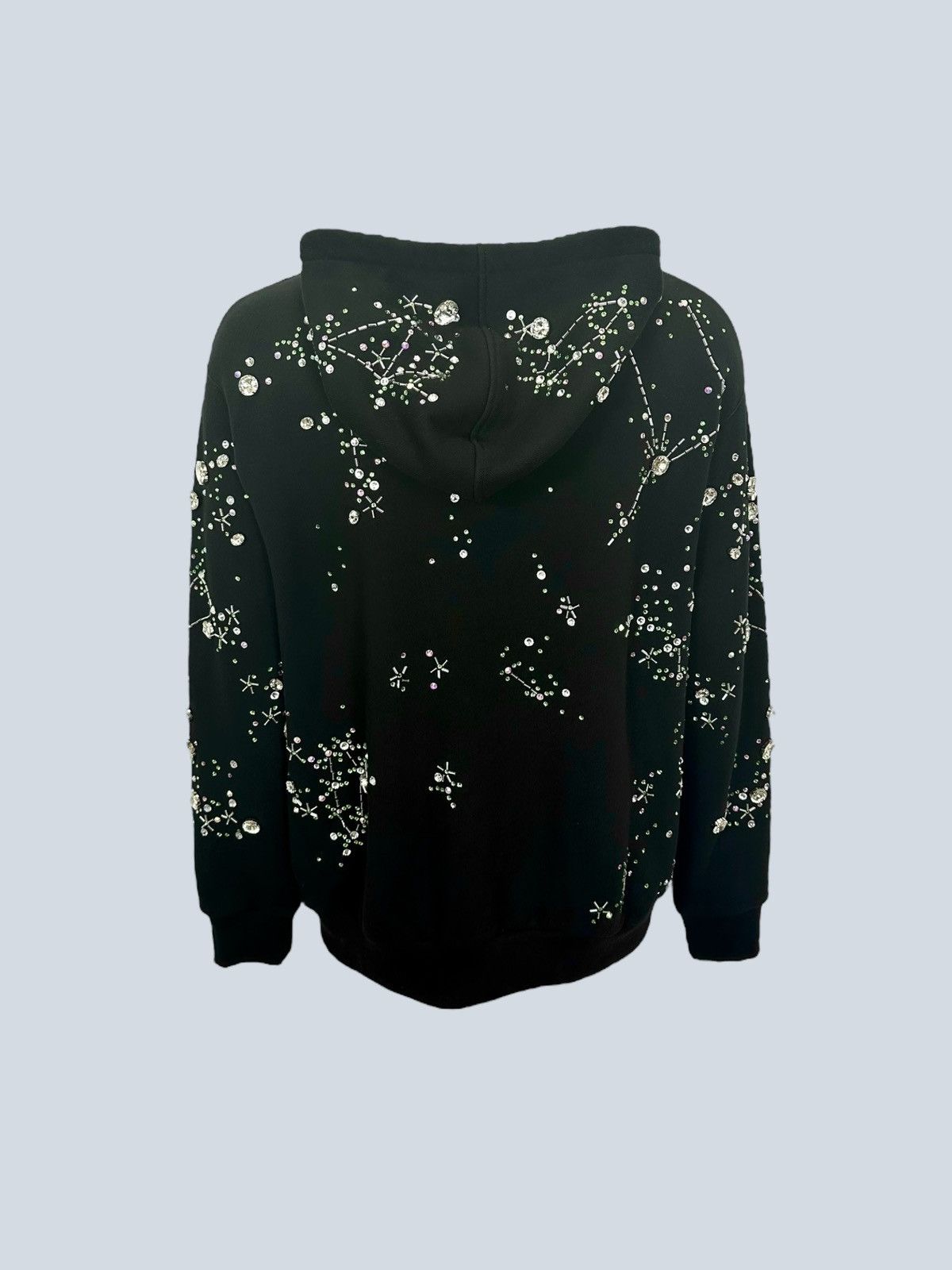 Gucci Gucci Cosmogonie hooded sweatshirt in cotton and crystals, S Size US S / EU 44-46 / 1 - 3 Thumbnail