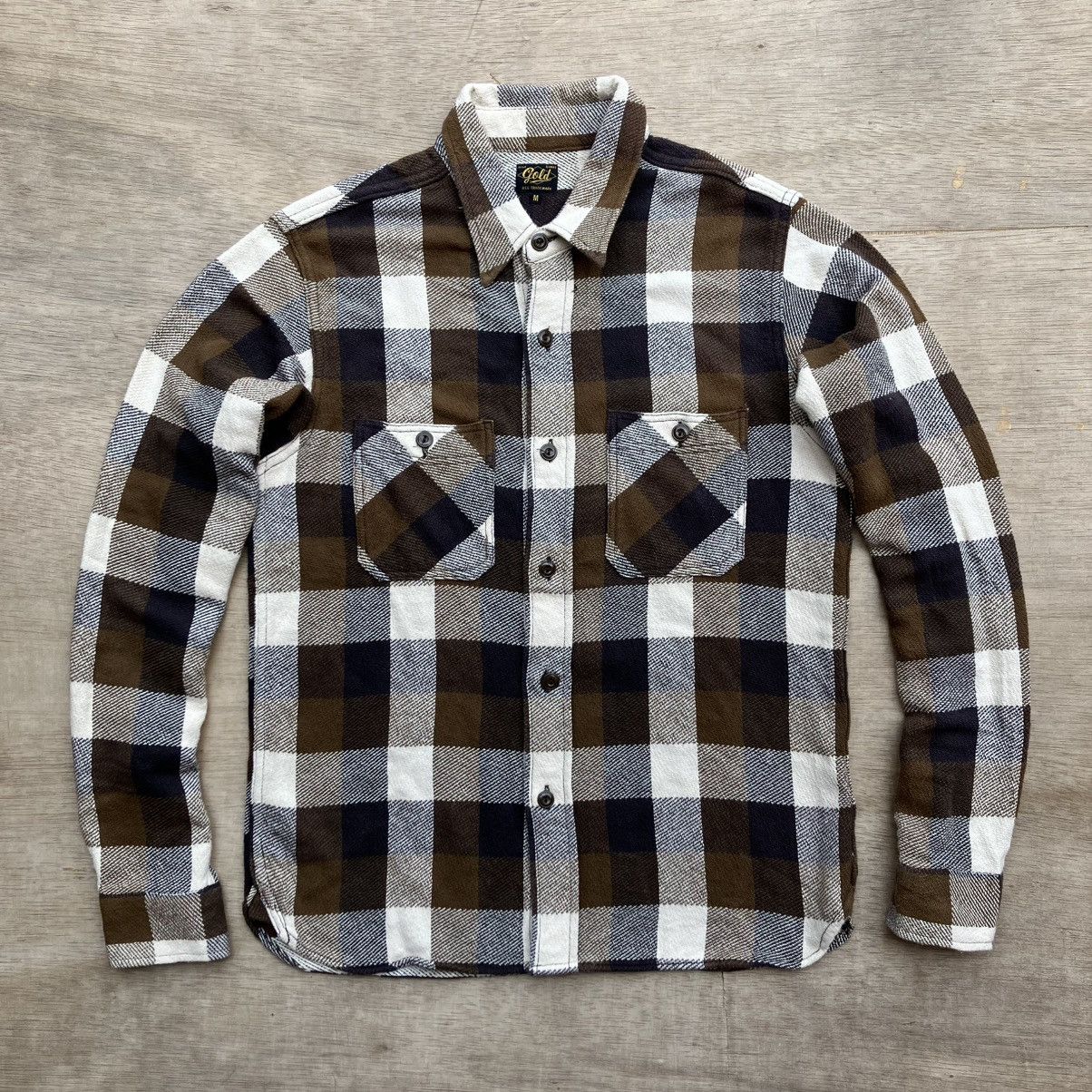 Buzz Rickson's × Toyo Enterprises GOLD FLANNEL PLAID by TOYO ENTERPRISES Size US M / EU 48-50 / 2 - 1 Thumbnail