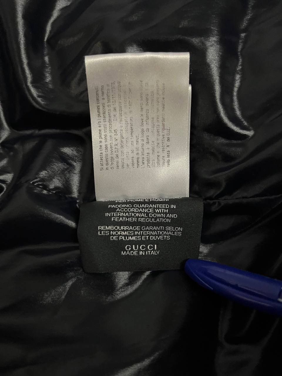 Gucci Gucci Down Jacket Puffer Navy Size US M / EU 48-50 / 2 - 16 Thumbnail