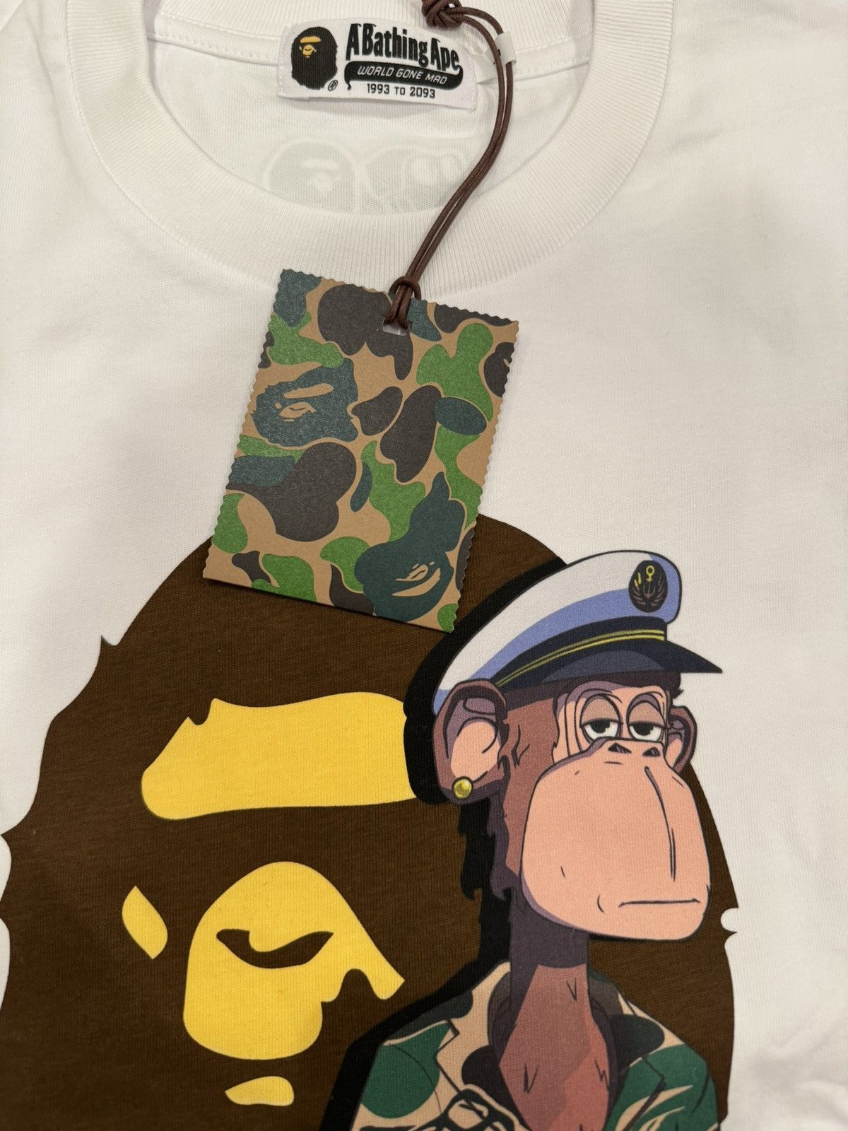 Bape BAPE x BAYC CURTIS TEE Size US L / EU 52-54 / 3 - 4 Thumbnail