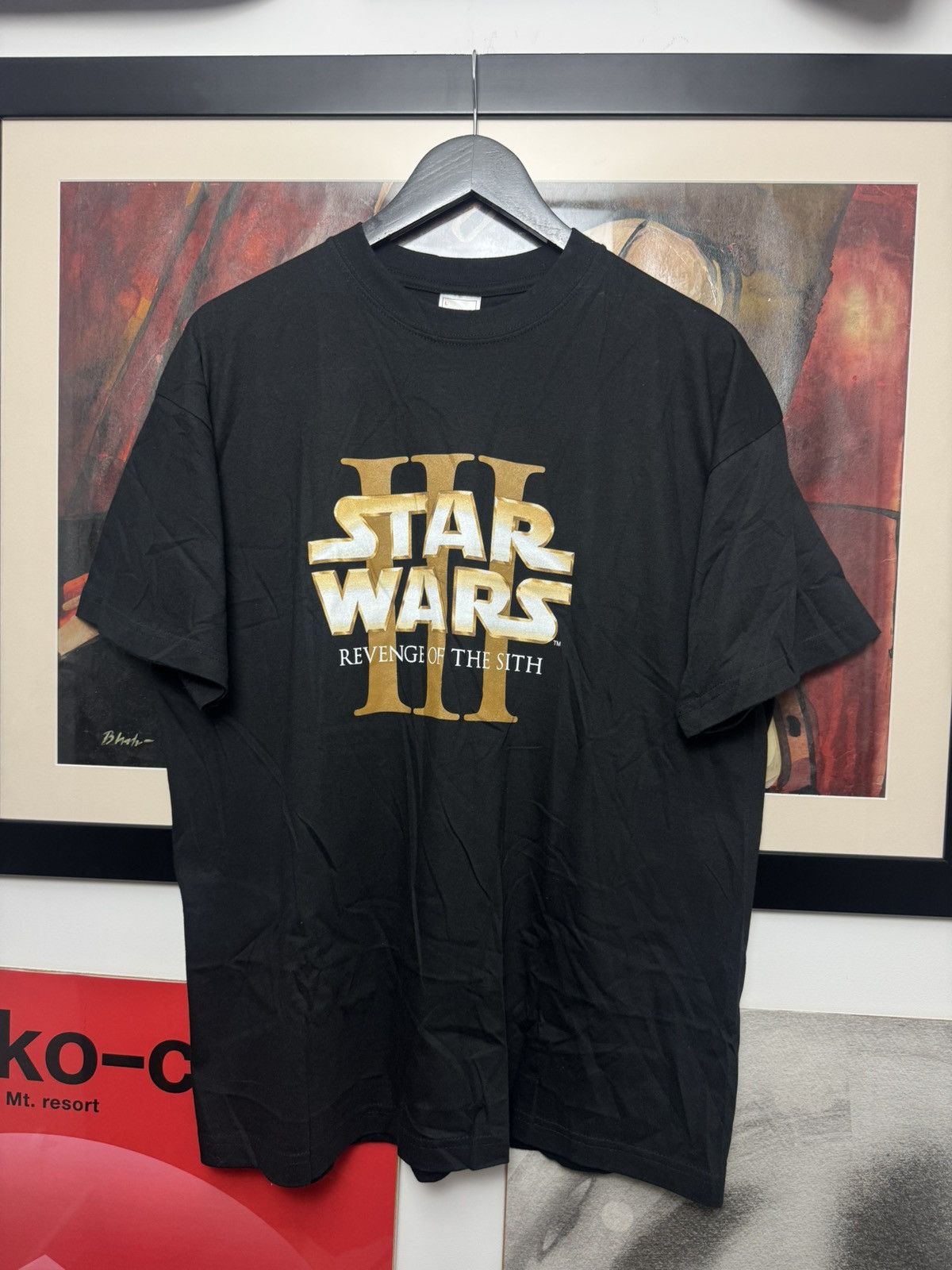 Star Wars Vintage 2005 Star Wars revenge of the sith tee movie y2k Size US L / EU 52-54 / 3 - 1 Thumbnail