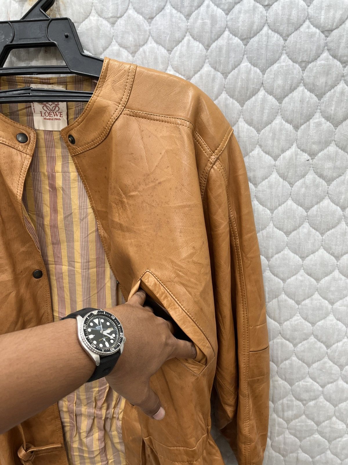 Loewe 🔥🔥🔥STEALS LOEWE LEATHER JACKET Size S / US 4 / IT 40 - 13 Thumbnail