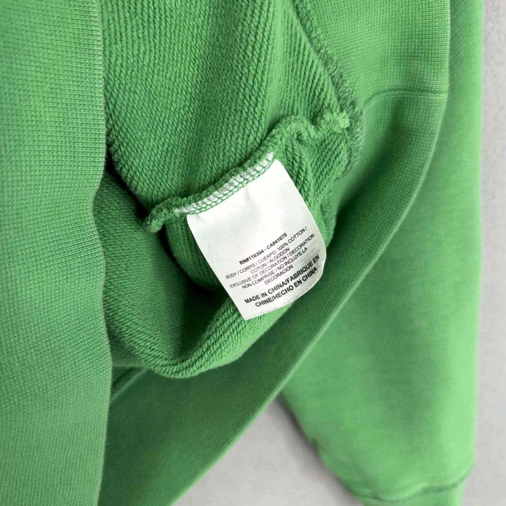 Converse Converse Sweatshirt Golf Le Fleur Adult Small Green Pullover 1/4 Zip Casual Mens Womens Size S / US 4 / IT 40 - 7 Thumbnail