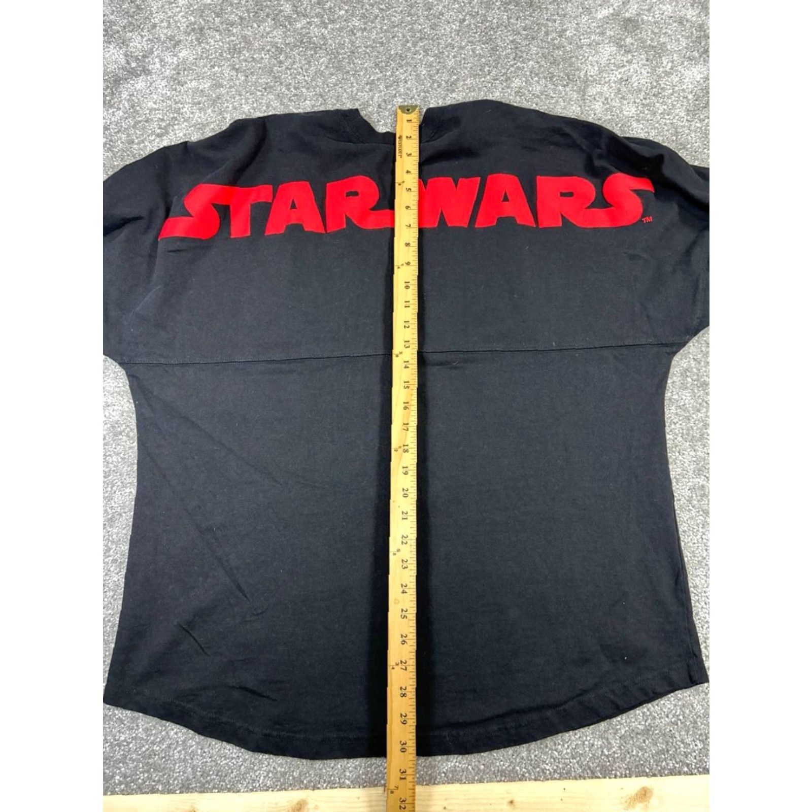 Disney Disney Star Wars Shirt Mens XL Black Cotton Darth Vader Pullover Shirt Size US XL / EU 56 / 4 - 7 Thumbnail