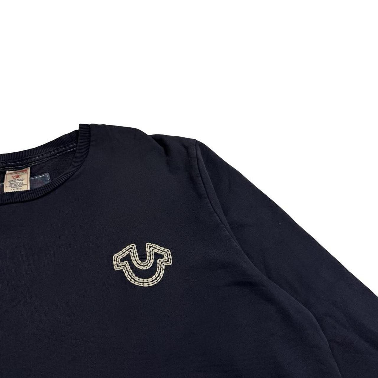 True Religion True Religion Triple Contrast Stitch Sweatshirt - XXL Size US XXL / EU 58 / 5 - 4 Thumbnail