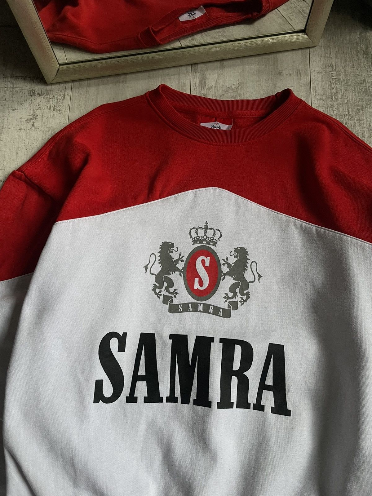 Vintage Vintage Y2K Samra Marlboro 00’s Sweatshirt Racing Smoking Size US M / EU 48-50 / 2 - 2 Thumbnail