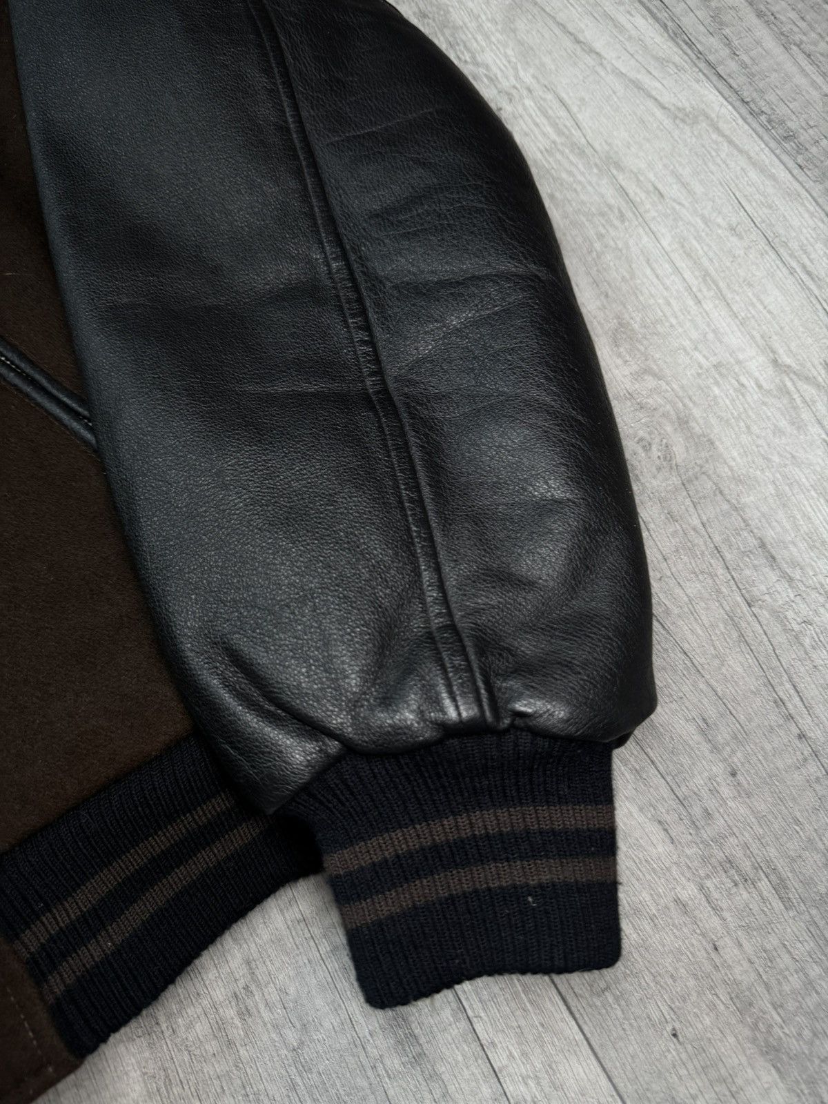 Leather × Yamaha Yamaha vintage bomber leather jacket L avant garde Size US L / EU 52-54 / 3 - 5 Thumbnail