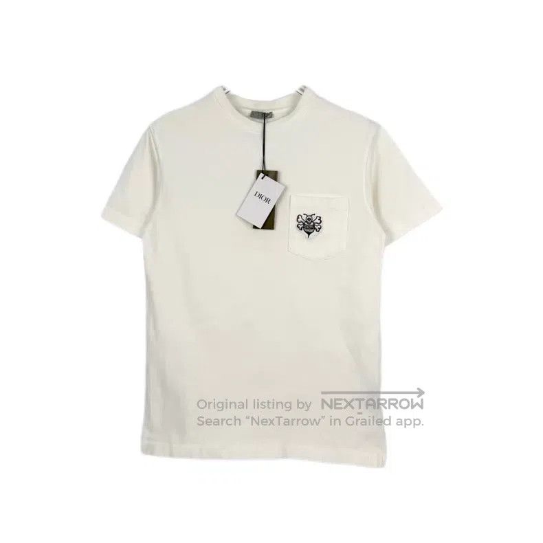 Dior Dior White embroidered bee skull short sleeves Size US XS / EU 42 / 0 - 1 Thumbnail