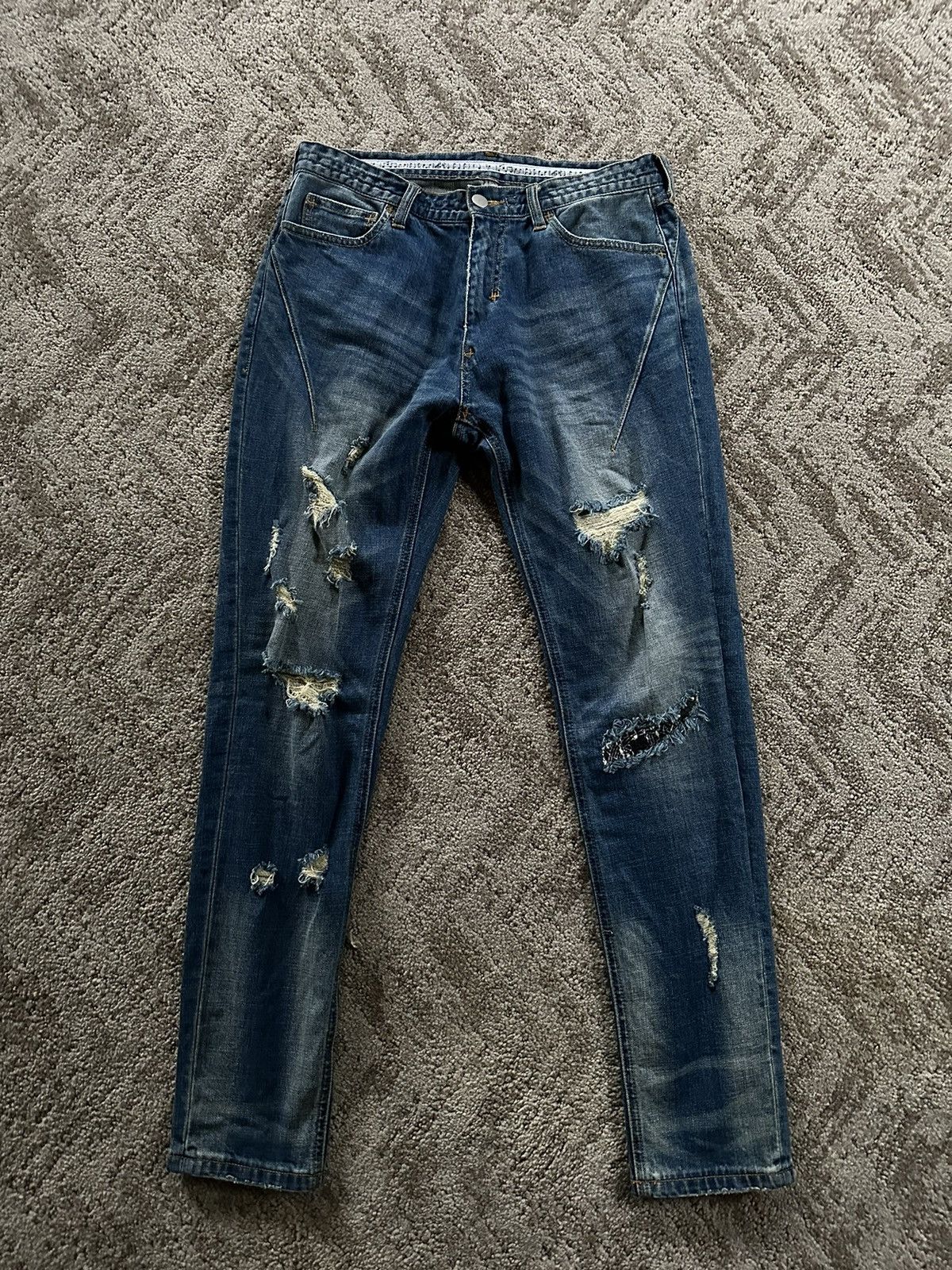 Number (N)ine Number (n)ine denim Size US 30 / EU 46 - 1 Thumbnail
