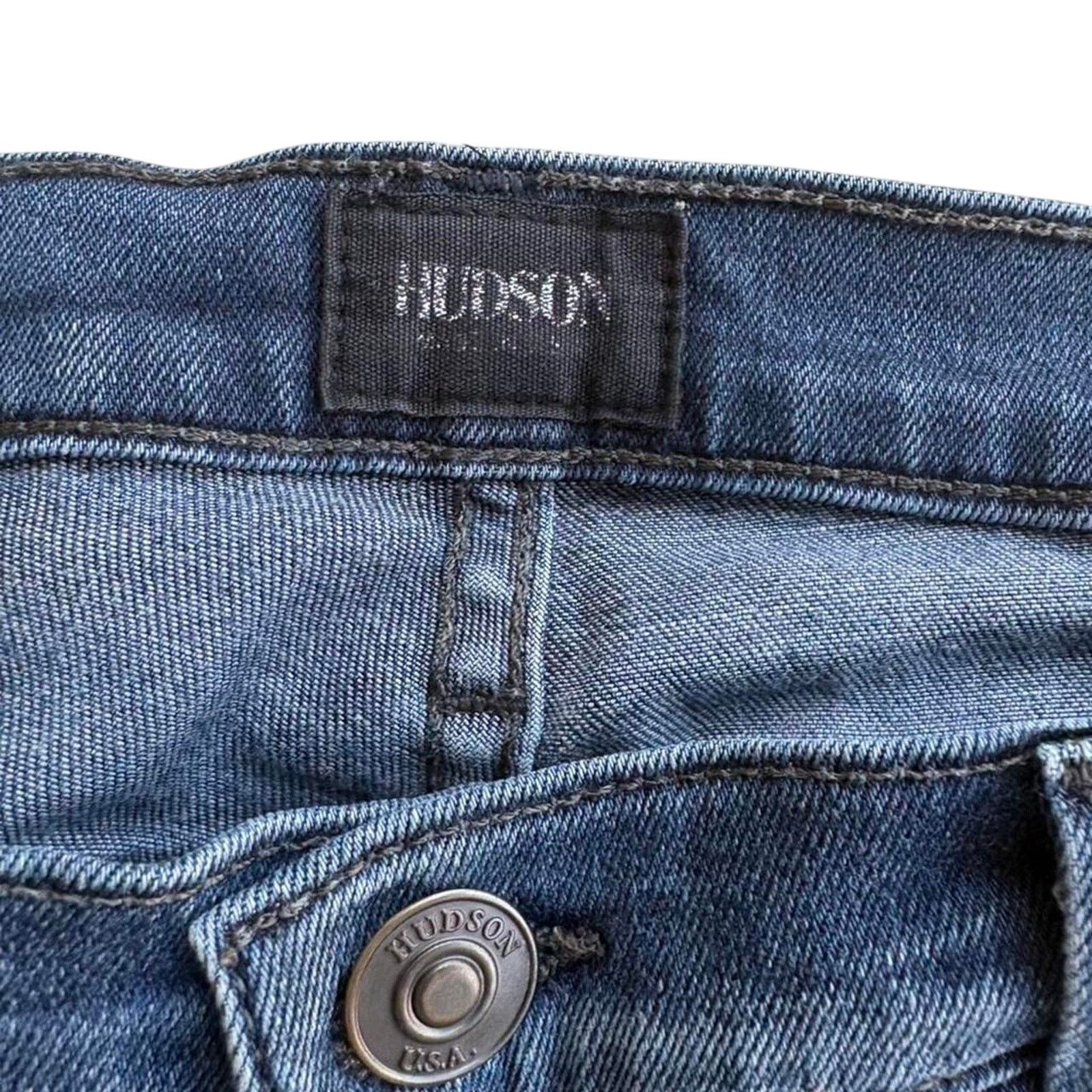 Hudson Hudson Womens Straight Leg Jeans Size 28" / US 6 / IT 42 - 2 Thumbnail
