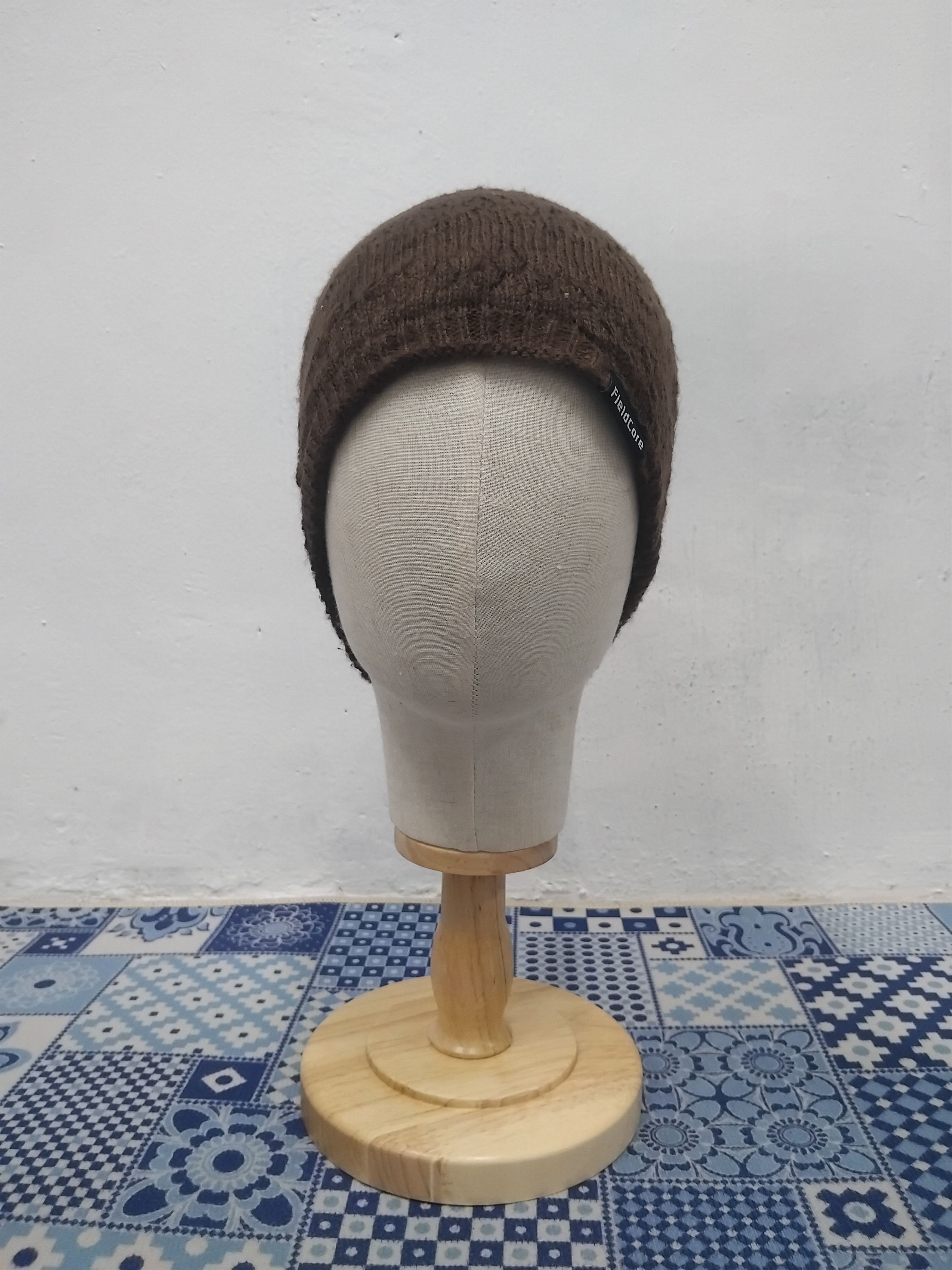 Japanese Brand 💥Fieldcore chocolate colour beanie Size ONE SIZE - 7 Thumbnail