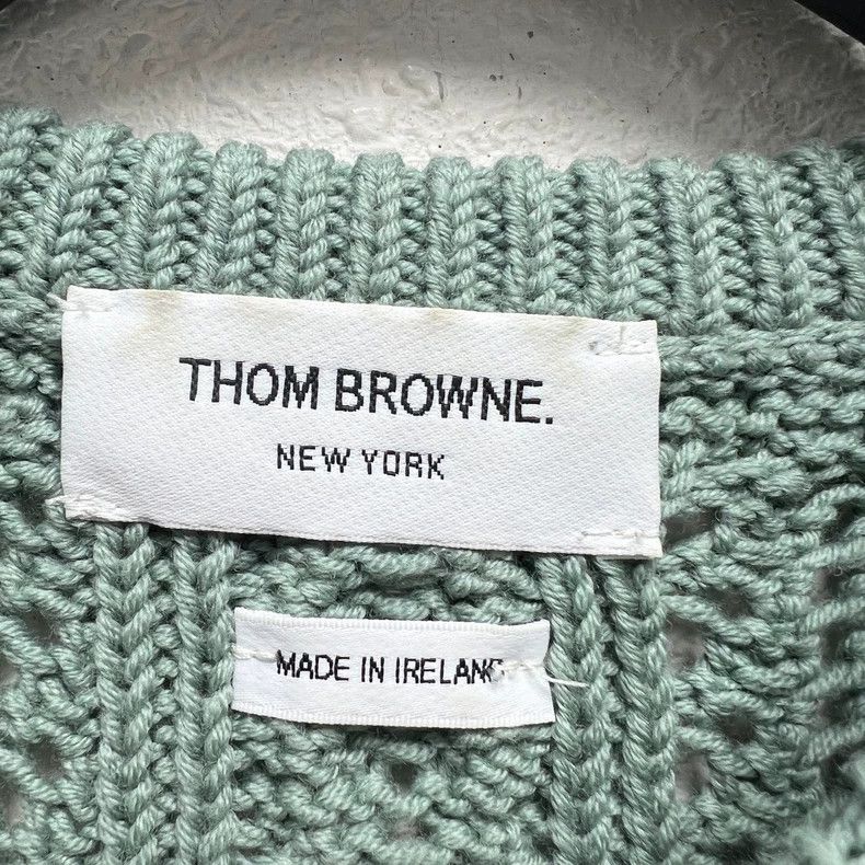 Thom Browne Thom browne FW22 striped wool round-neck sweater 2503-Nexta Size US XS / EU 42 / 0 - 3 Thumbnail