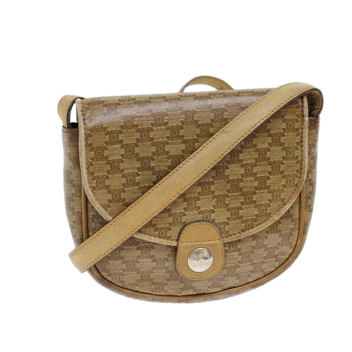 Celine Celine Macadam Shoulder Bag Leather Size ONE SIZE - 1 Thumbnail