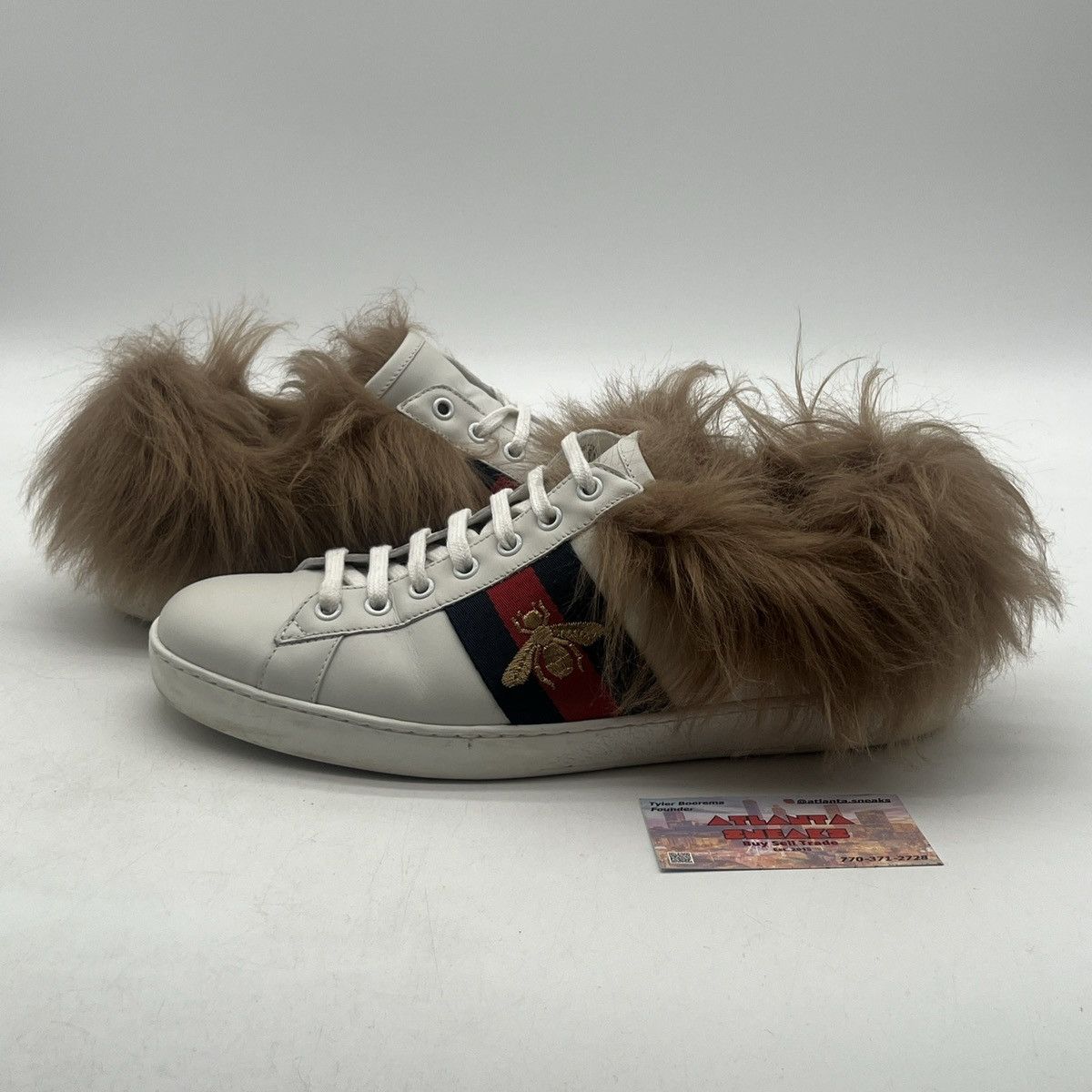 Gucci Wmns Gucci ace sneaker wool Size US 9 / EU 42 - 1 Thumbnail