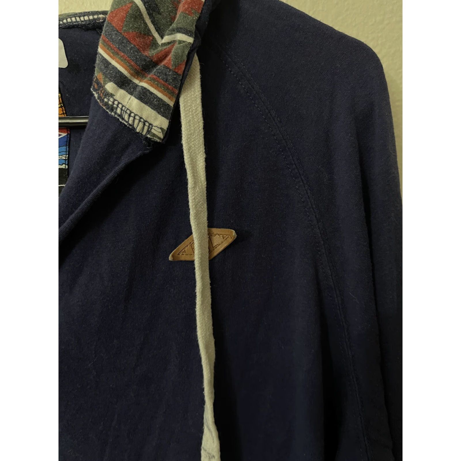 Empyre VINTAGE Surplus Co EMPYRE AZTEC Hoodie Men’s M Blue Pullover Size US M / EU 48-50 / 2 - 4 Thumbnail