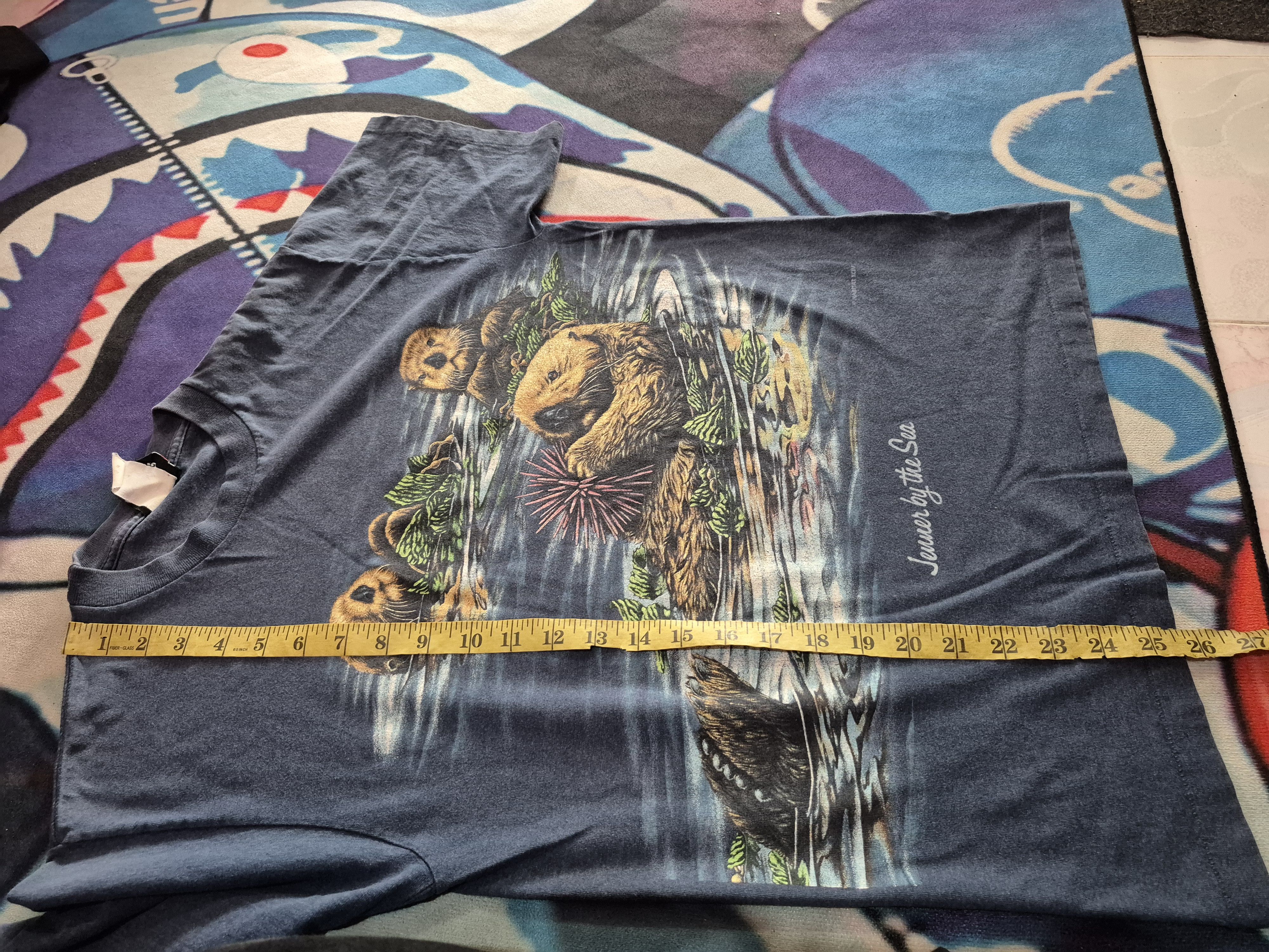 Habitat 🔥 Vintage 90s Habitat Fullprint Tee Size US M / EU 48-50 / 2 - 10 Thumbnail