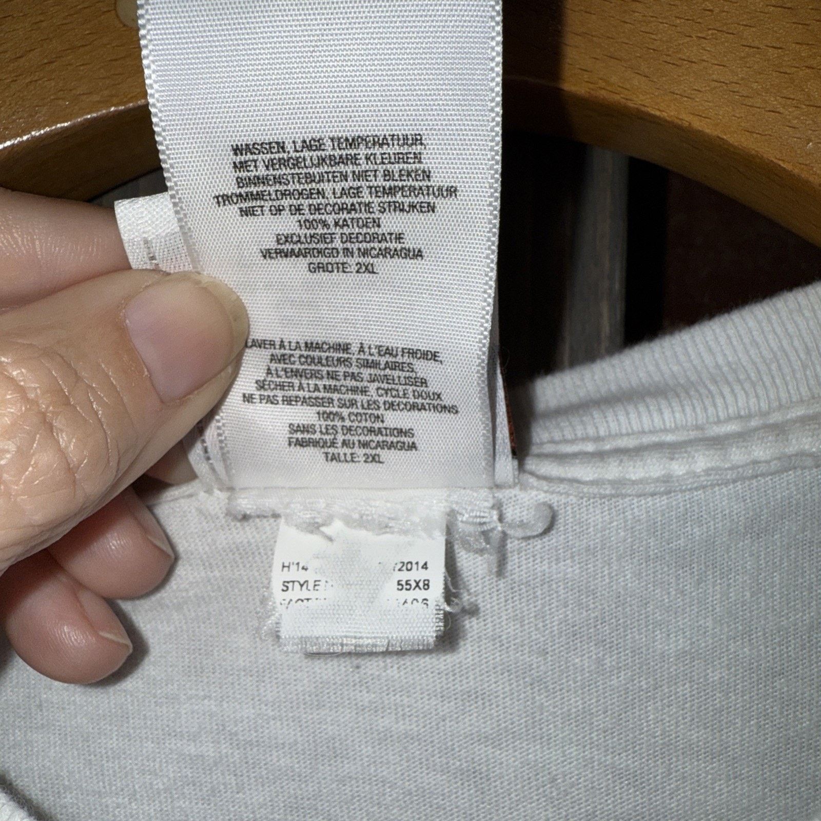 Harley Davidson Harley Davidson 2014 White Pocket Tee Hellbender 2XL Biker Size US XXL / EU 58 / 5 - 5 Thumbnail