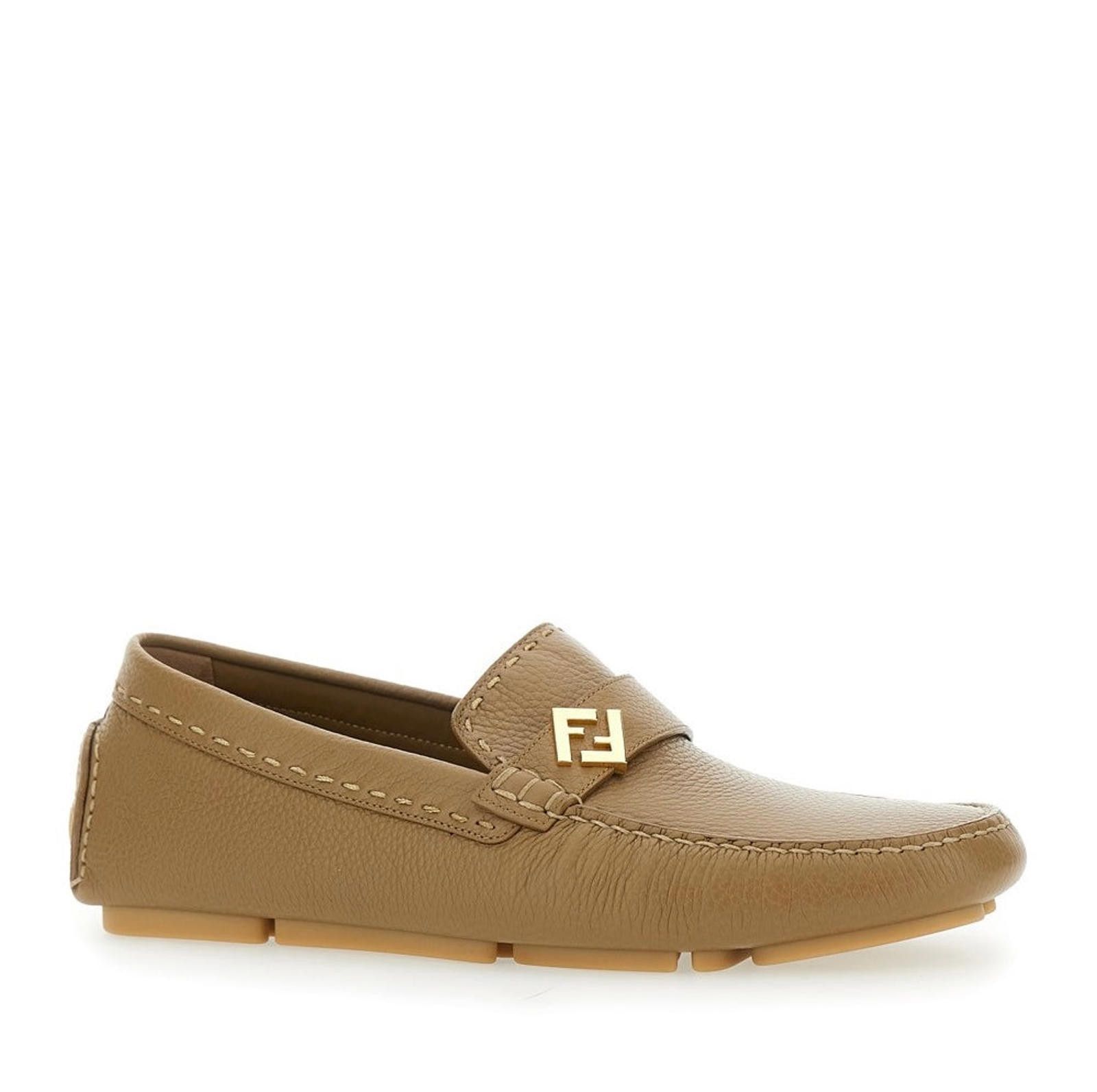 Fendi Fendi FF Metal Driving Loafers Size US 9 / EU 42 - 2 Thumbnail