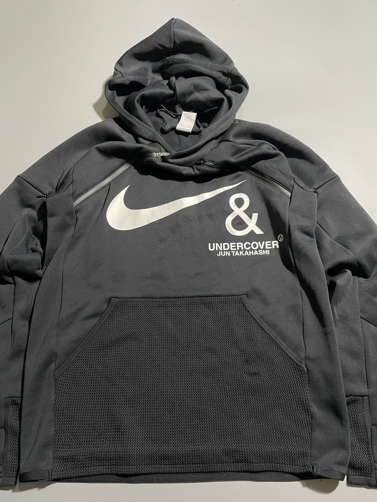 Nike × Undercover Nike x Undercover Jun Takahashi TC NRG Hoodie - Black Size US M / EU 48-50 / 2 - 3 Thumbnail