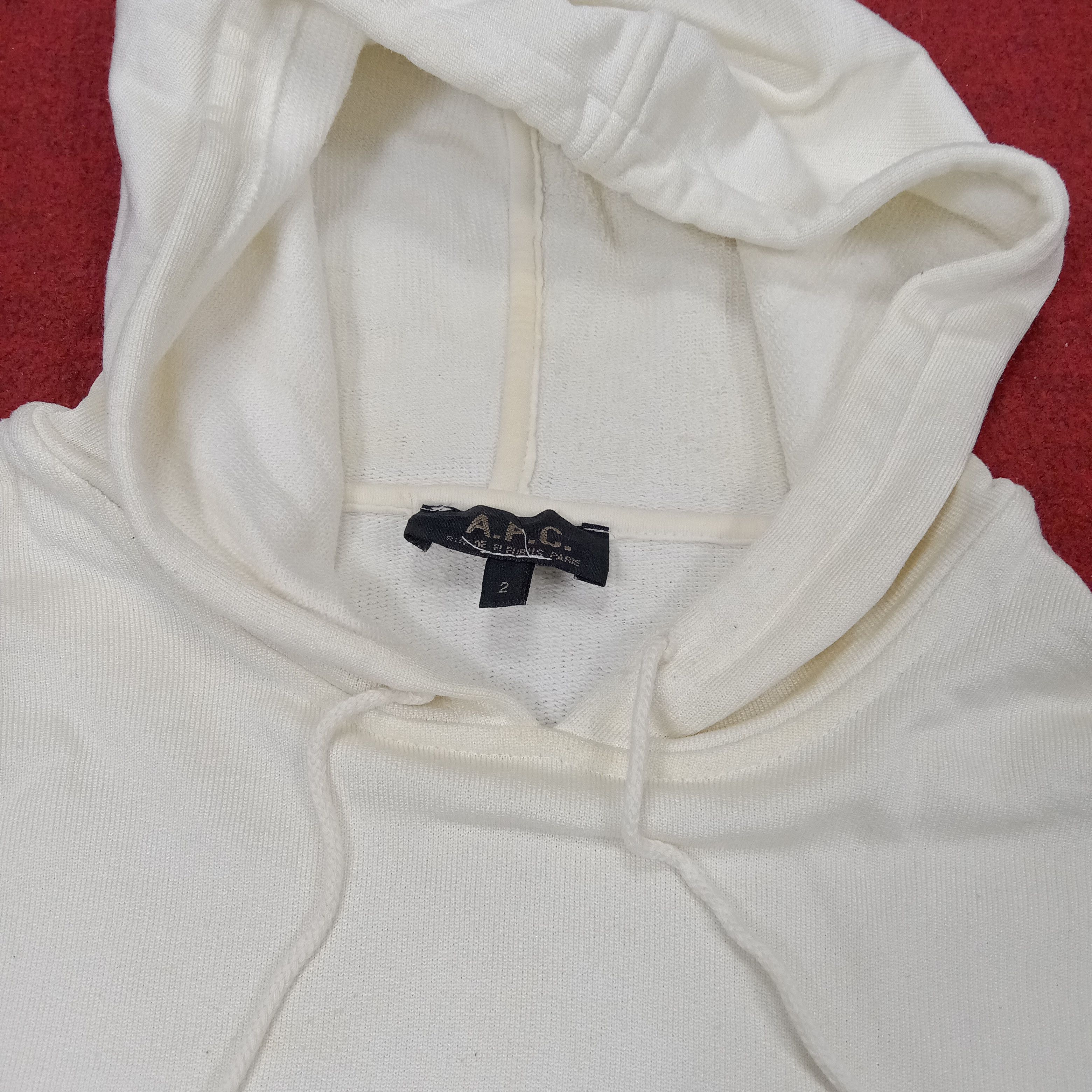 APC University Of Nowhere Center Design Hoodies
