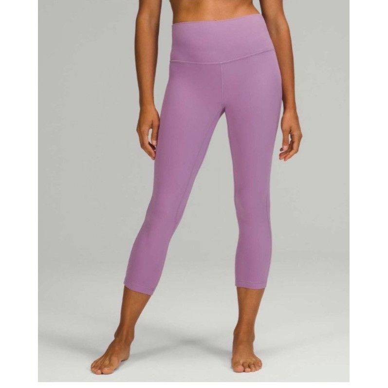 Lululemon Lululemon Align High-Rise Crop 23"Wisteria Purple Size 4 Size 27" / US 4 / IT 40 - 4 Thumbnail
