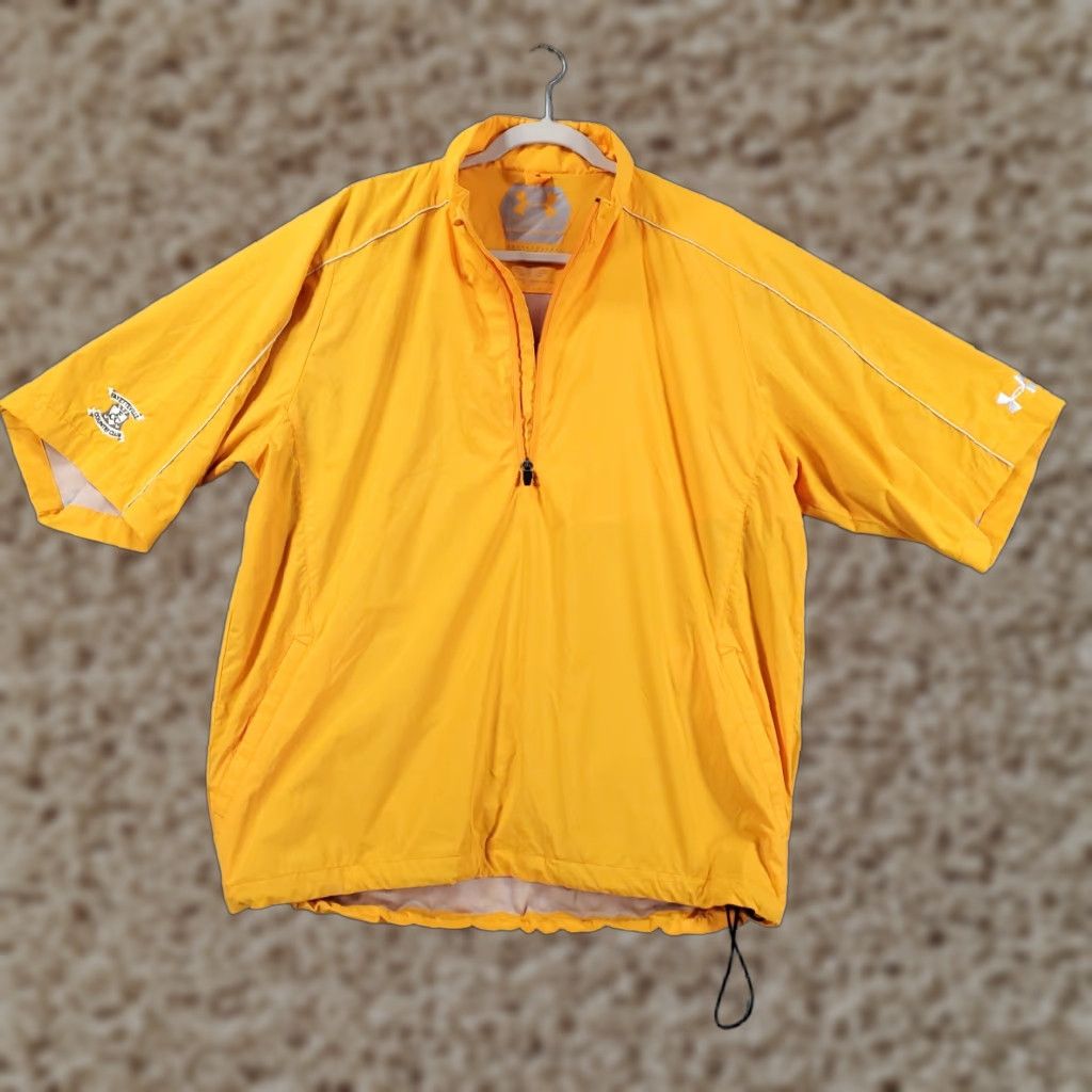 Under Armour Under Armour Windshirt Mens M 1/4 Zip Shirt Jacket Pullover Performance Golf Size US M / EU 48-50 / 2 - 1 Thumbnail
