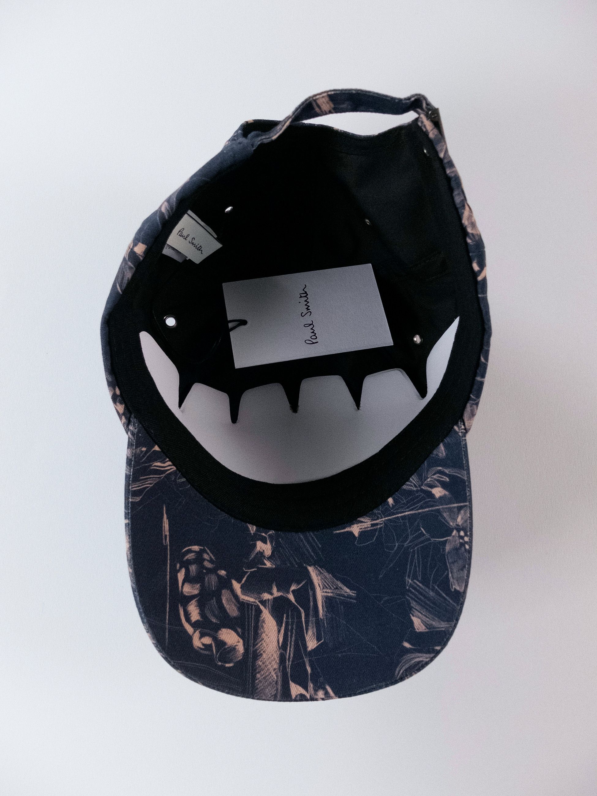 Paul Smith PAUL SMITH mainline blue printed cotton baseball cap Size ONE SIZE - 6 Thumbnail