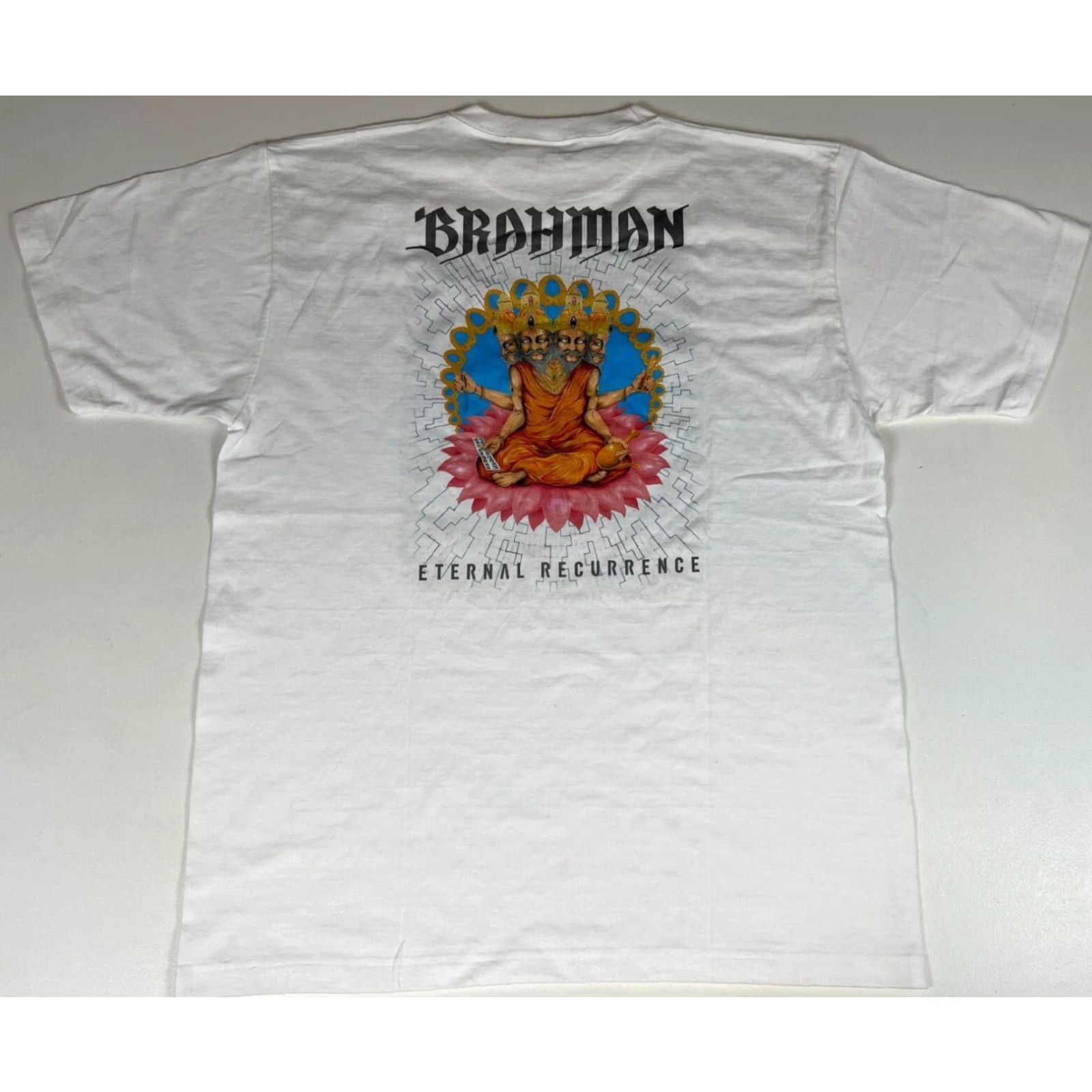 Vintage VINTAGE Brahman Eternal Recurrence Album Promo T-Shirt Punk Band Size XL White Mens Short Sleeve Crew Neck Printstar Graphic Print - Vintage 2009 Size US XL / EU 56 / 4 - 2 Thumbnail
