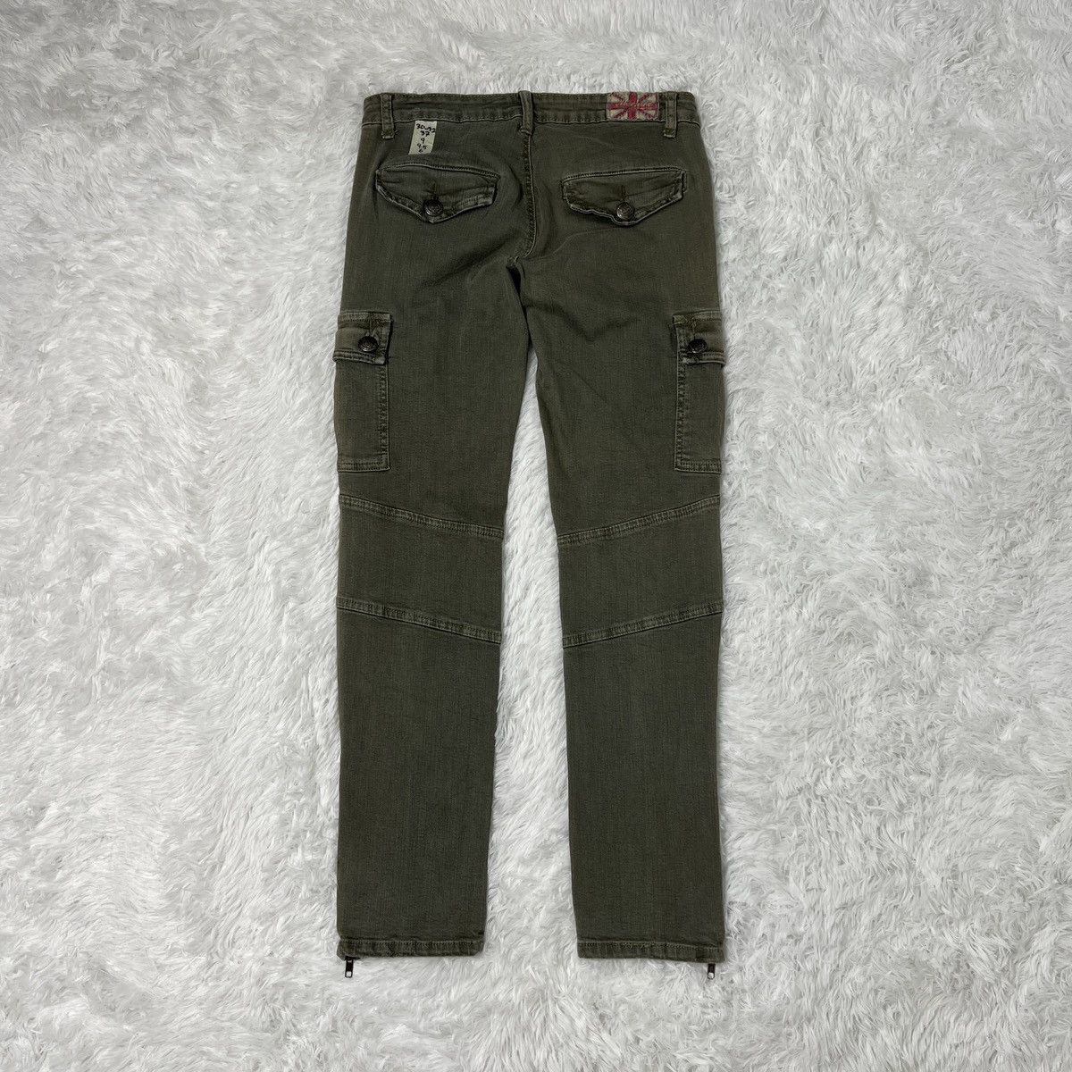Japanese Brand Machine Nouvelle Mode Distressed Cargo Pants Size US 31 - 2 Thumbnail