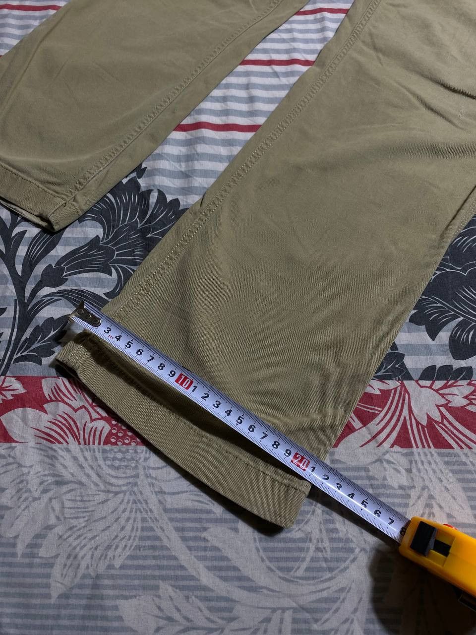 Carhartt × Japanese Brand Crazy Crash Dirty Baggy Faded Jean Japan Avant Garde Style Size US 32 / EU 48 - 7 Thumbnail