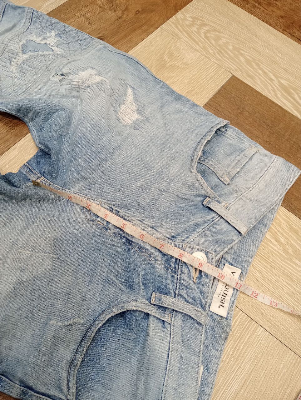 Vanquish VANQUISH JAPAN DISTRESSED BIKER JEANS - SIZE 30 Size US 30 / EU 46 - 12 Thumbnail