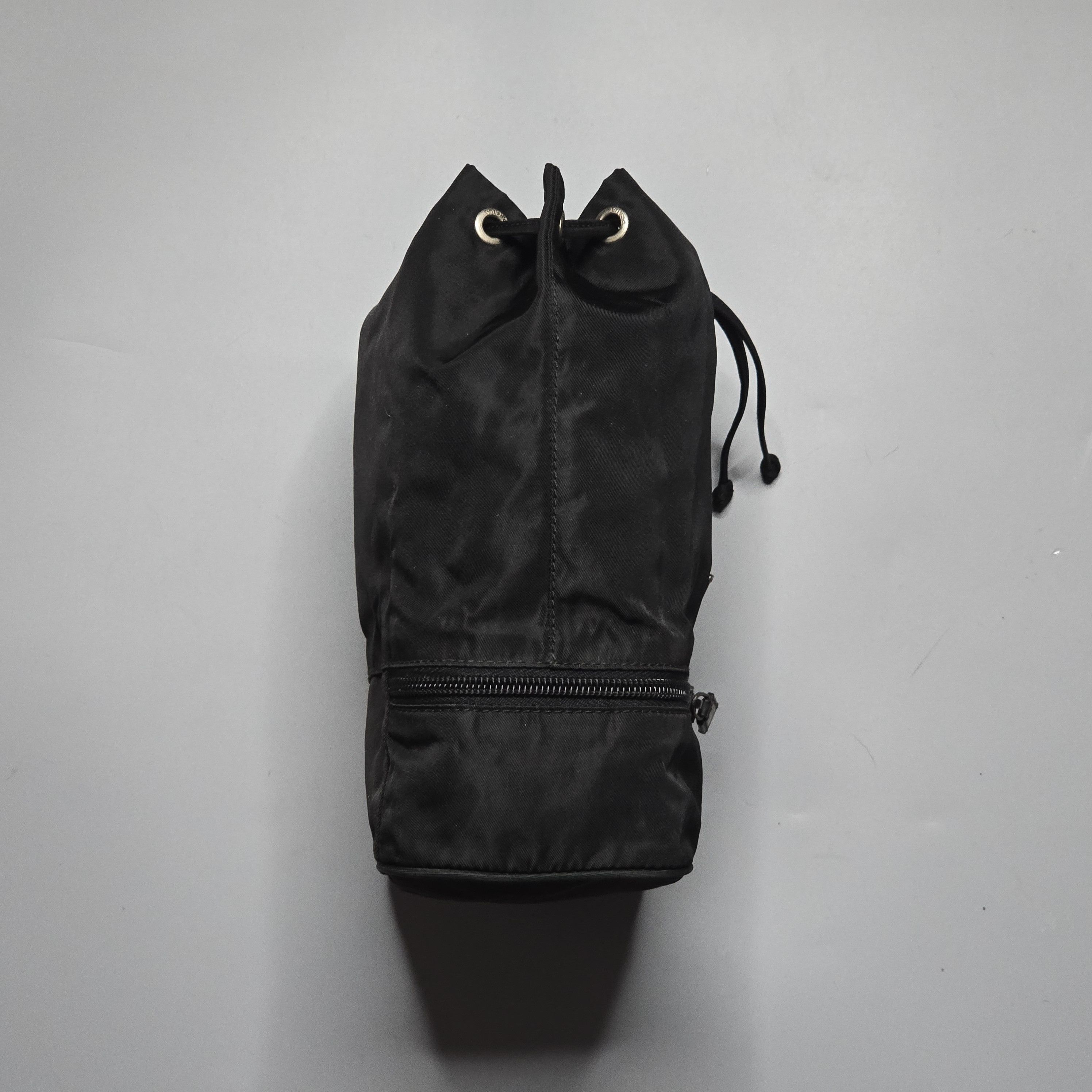Prada Prada - Vela Nero Bucket Bag - Small Size ONE SIZE - 4 Thumbnail