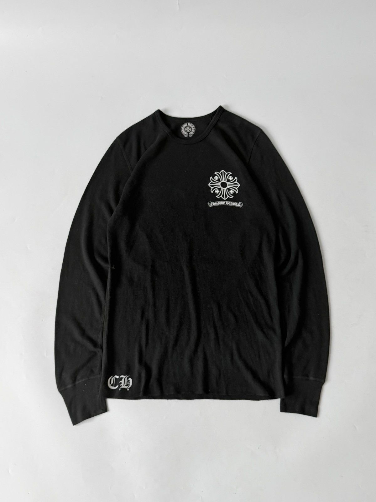 Chrome Hearts Chrome Hearts Cross Scroll Thermal Long Sleeve Size US M / EU 48-50 / 2 - 1 Thumbnail