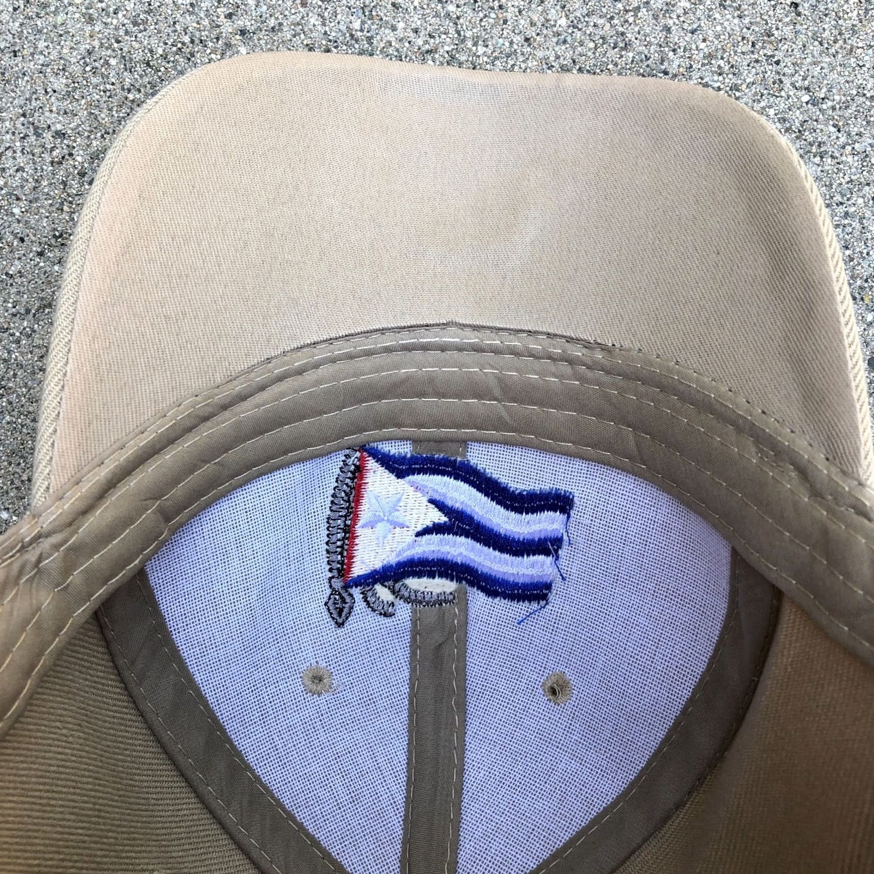Vintage VINTAGE CUBA Flag Baseball Hat Men's One Size Embroidered Cap Adjustable Size ONE SIZE - 4 Thumbnail