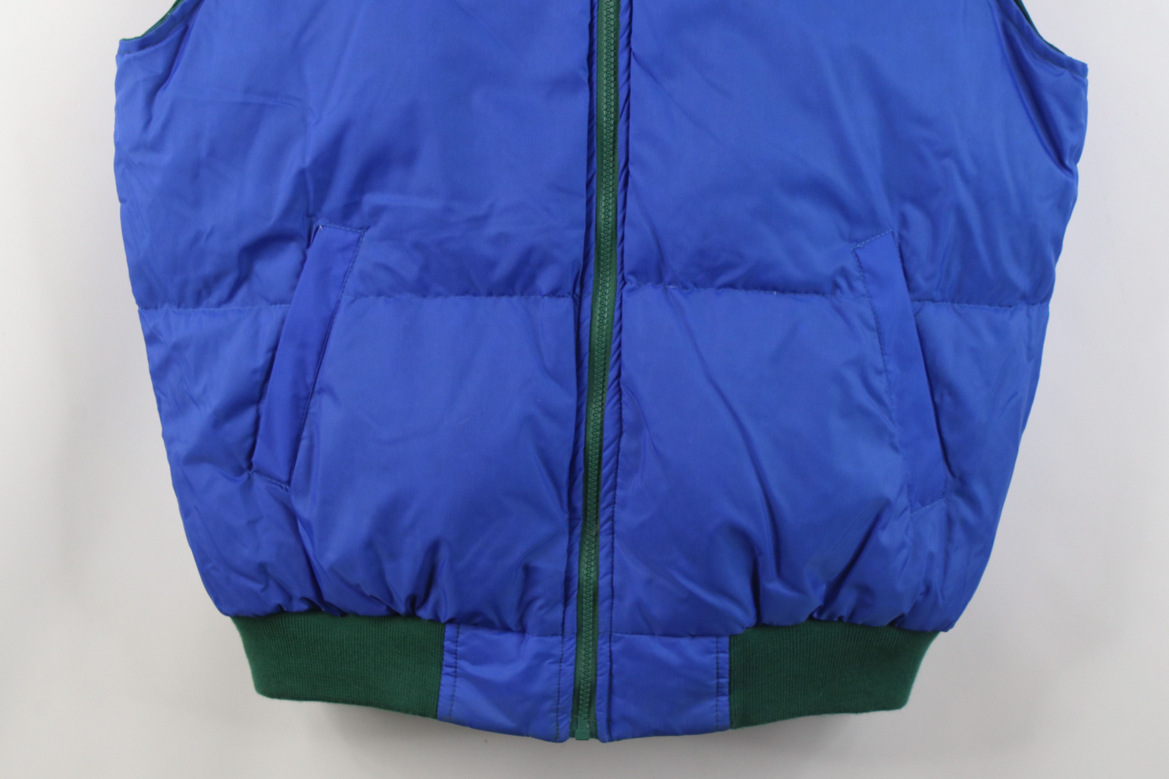 Vintage Vintage 70s Streetwear Reversible Down Puffer Vest Jacket Size US L / EU 52-54 / 3 - 10 Thumbnail