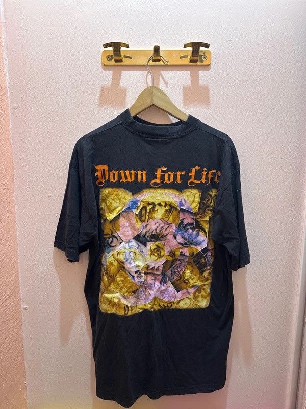 Band Tees Vintage Biohazard Down for Life Euro Tag Size US XL / EU 56 / 4 - 1 Thumbnail