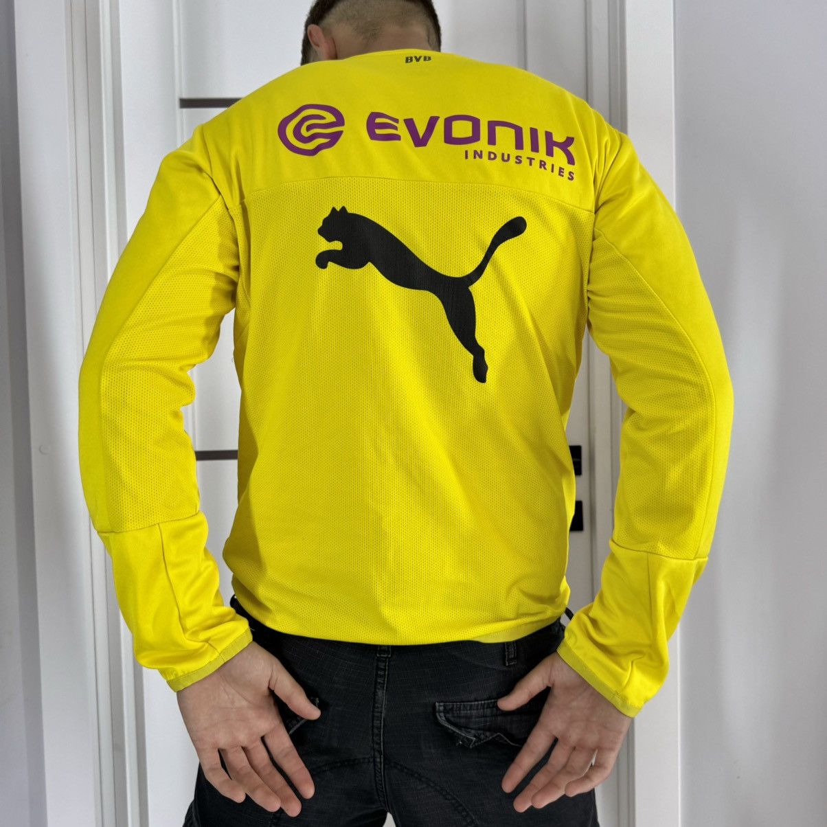 Puma Soccer Jersey Vintage jersey borussia dortmund BVB puma evonik Grailed